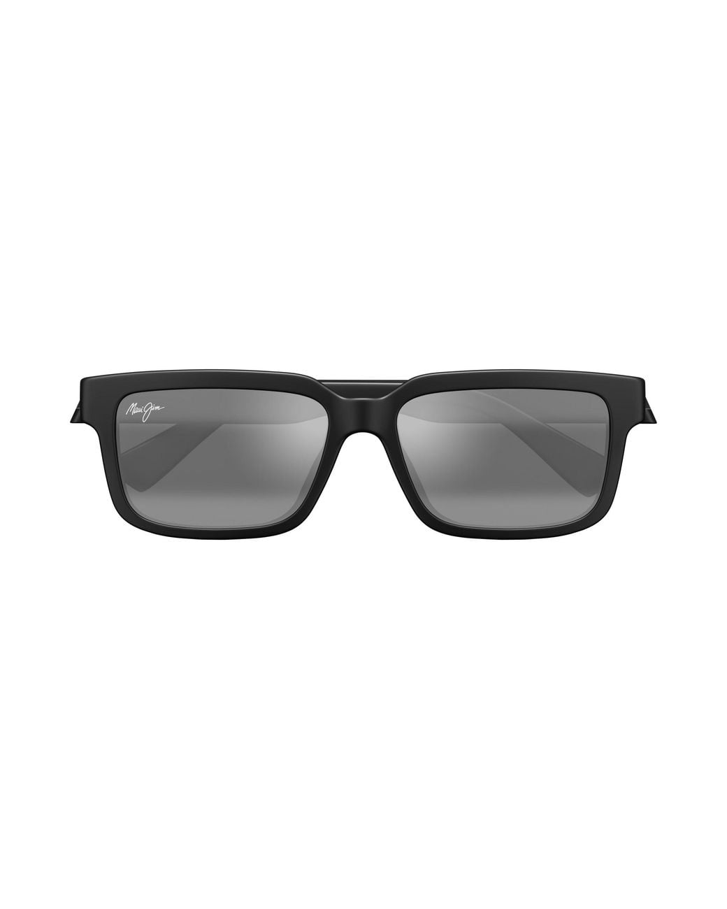Maui Jim Black Mj0655Sa 001 Occhiali Da Sole Bio-Iniettato Grigio Squadrata