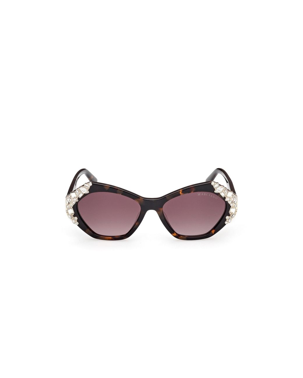Guess Black Gm00026 52F Sunglasses Acetate Geometric Normal