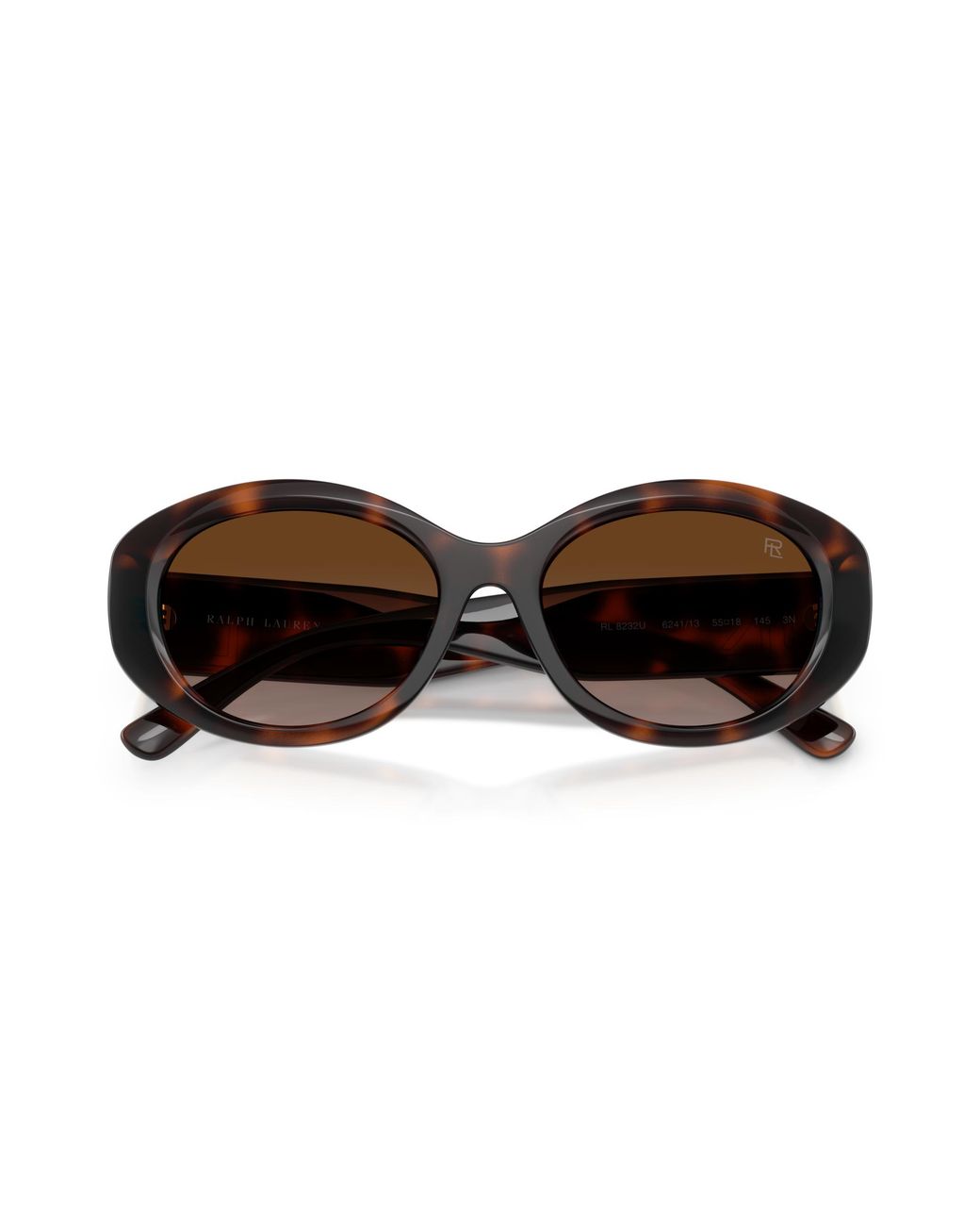 Ralph Lauren Black Rl8232U 624113 Sunglasses Injected Round Normal Shaded