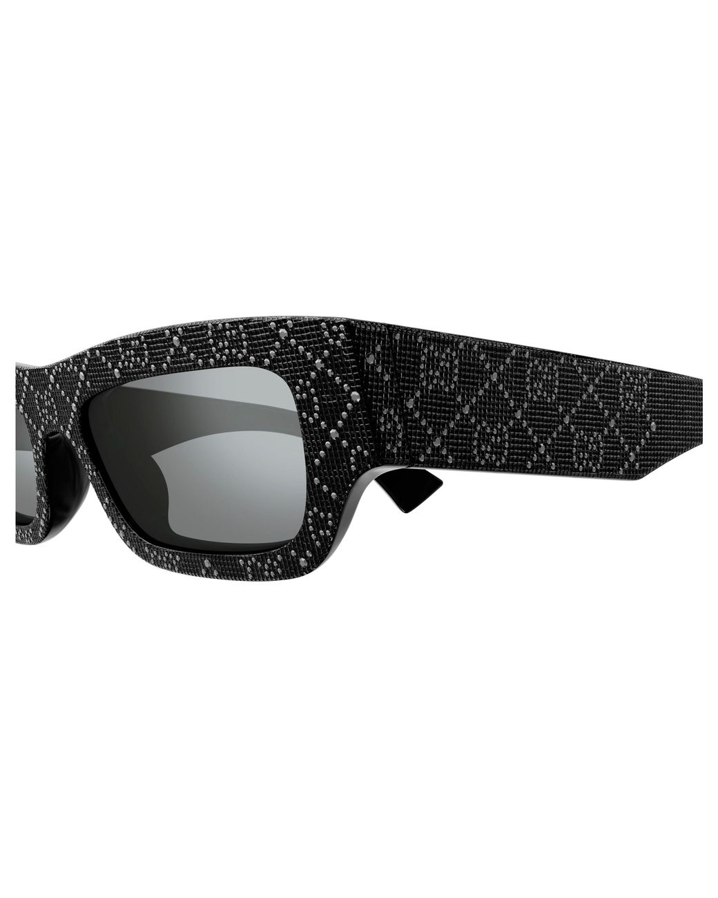 Gucci Black Gg1839S 006 Sunglasses Acetate Squared for men