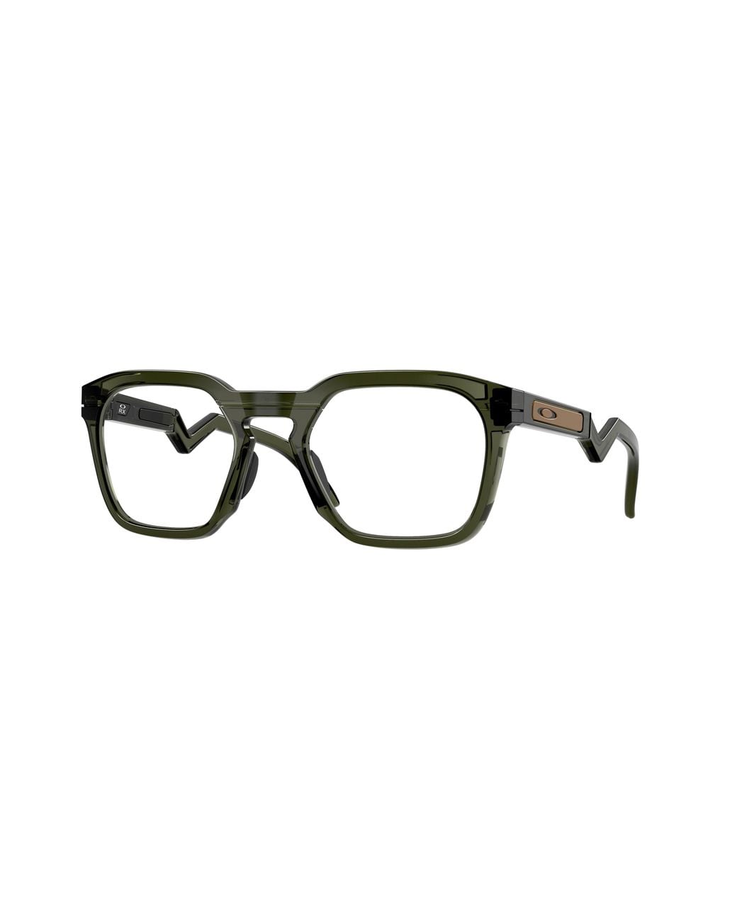 Oakley Black Ox8208 Hstn Sq Rx 820803 Optical Frames O_Matter Transparent Squared Normal