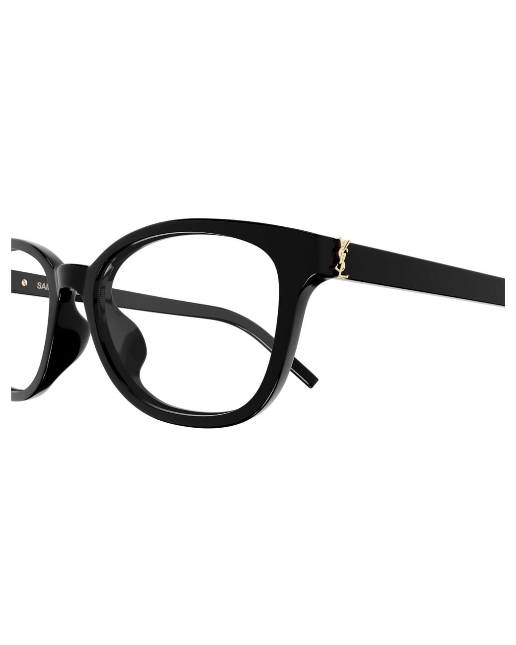 Saint Laurent Black Sl M141/F 001 Optical Frames Acetate Transparent Cat Eye
