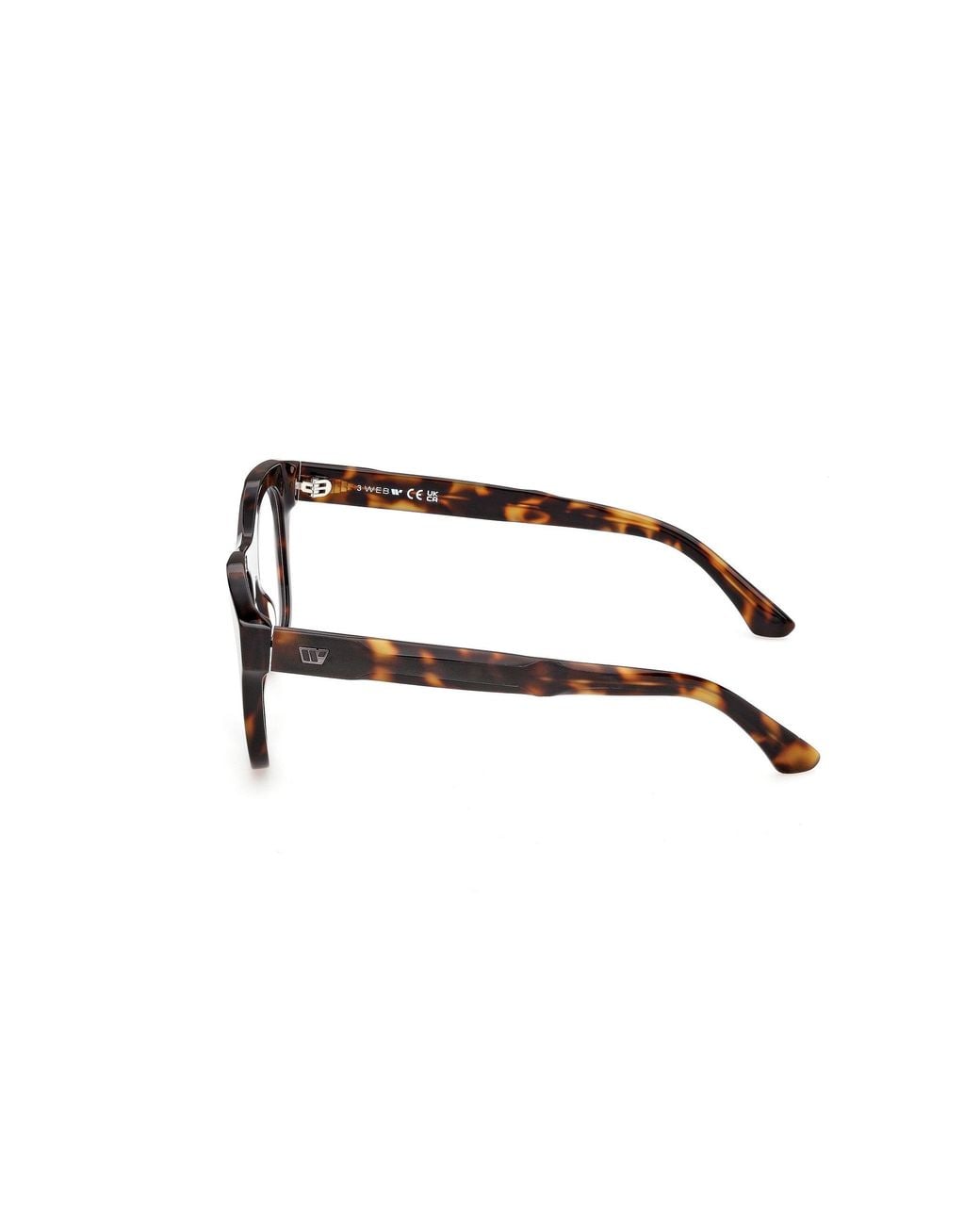 Web Black We5485 52 Optical Frames Acetate Squared Normal for men