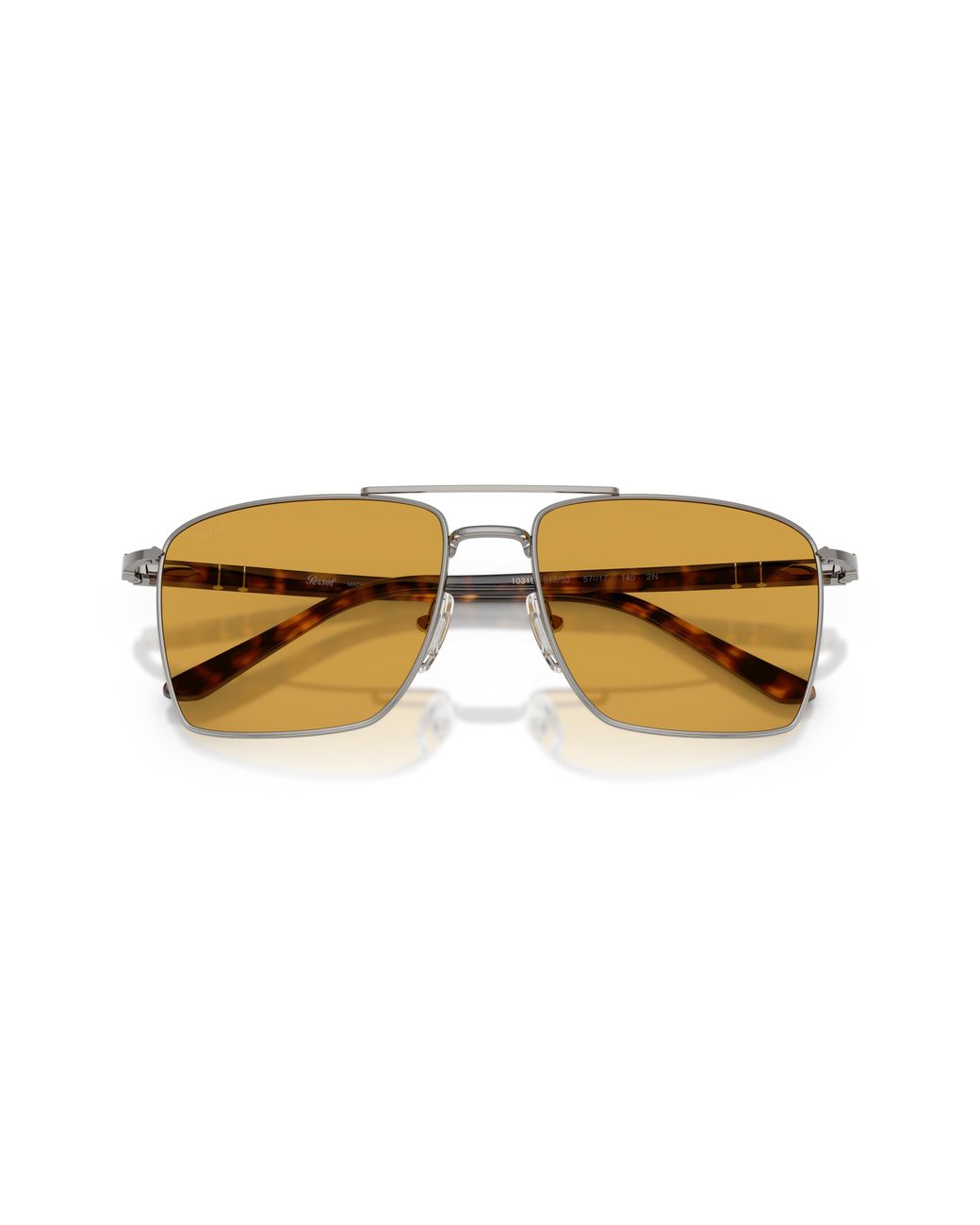 Persol Black Po1031S 513/53 Sunglasses Steel Squared Normal