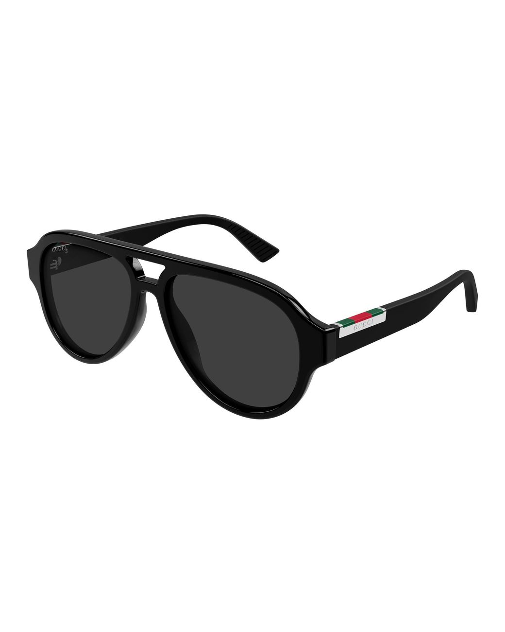 Gucci Black Gg2088S 001 Sunglasses Acetate Pilot for men