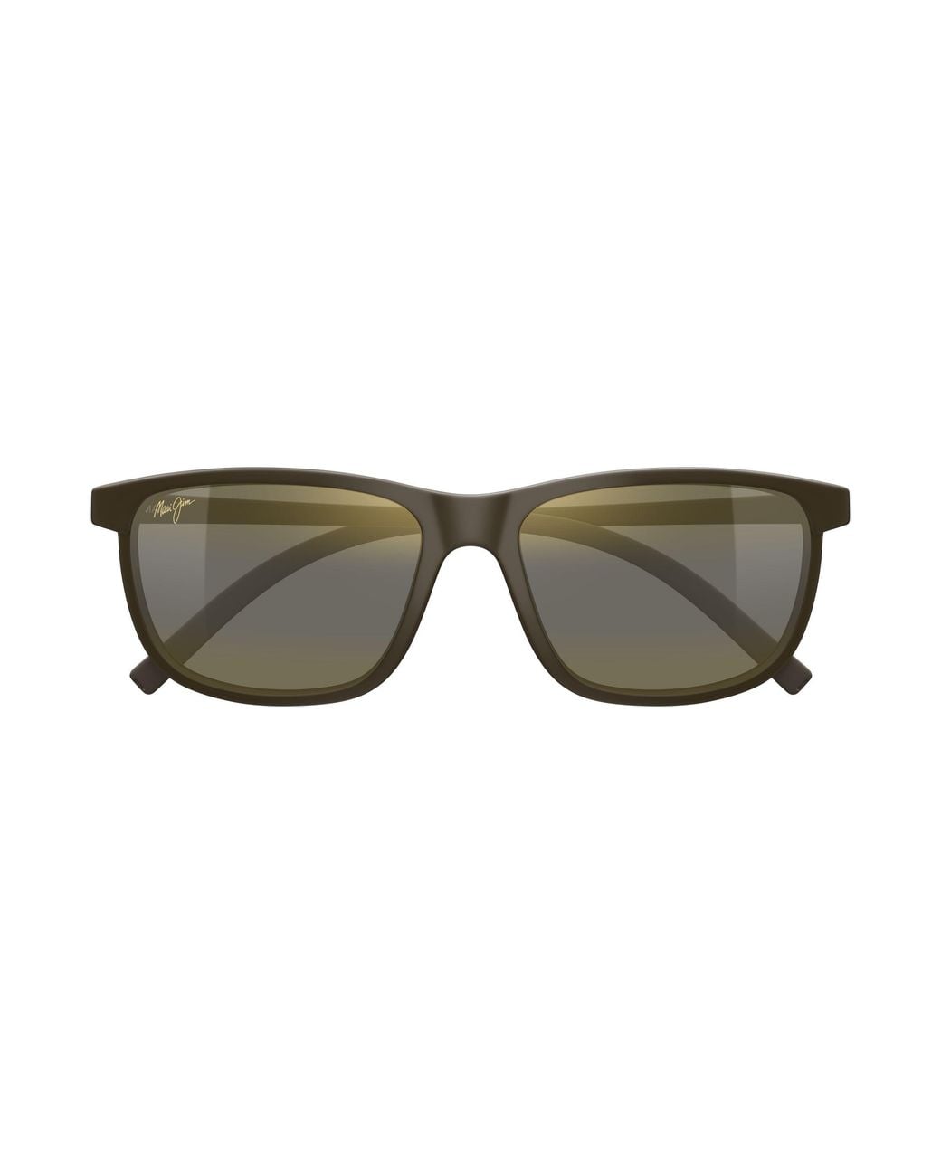 Maui Jim Black Mj0811S 018 Occhiali Da Sole Bio-Iniettato Bronzo Squadrata