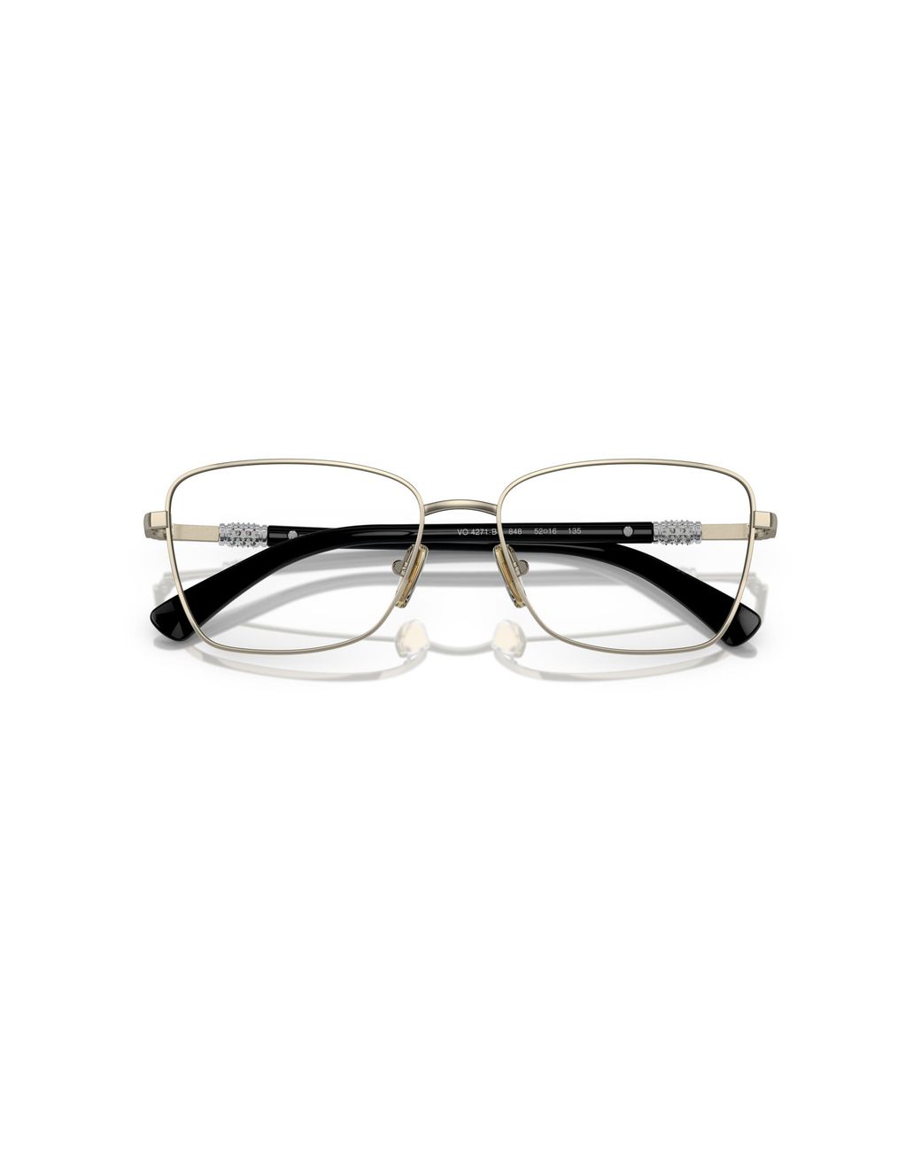 Vogue Eyewear Black Vo4271B 848 Optical Frames Metal Transparent Butterfly Normal
