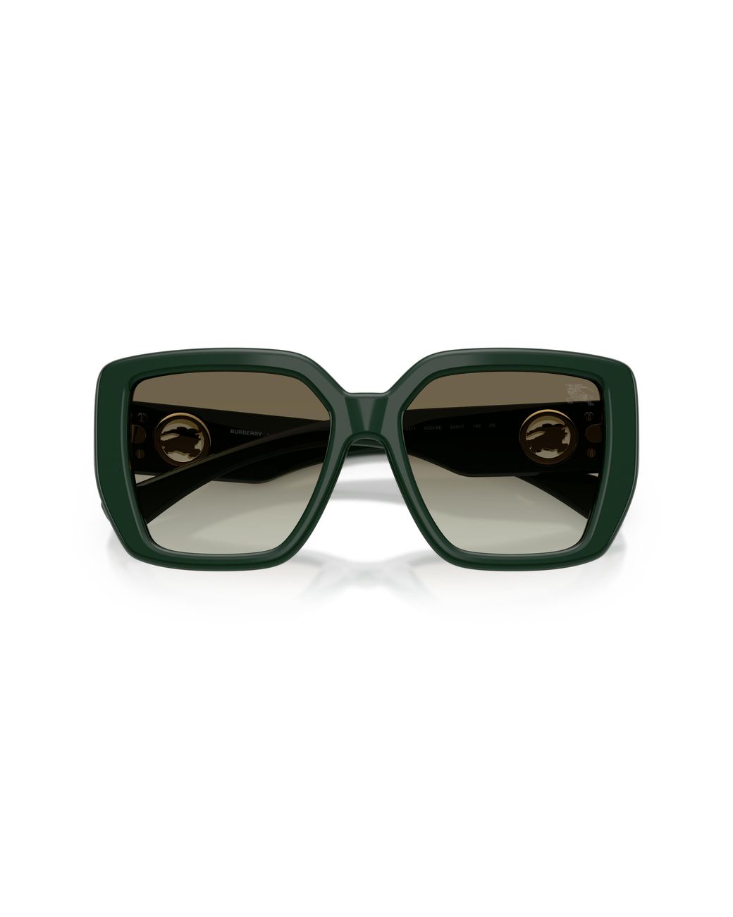Burberry Green Be4471 42038E Sunglasses Acetate Squared Normal Shaded