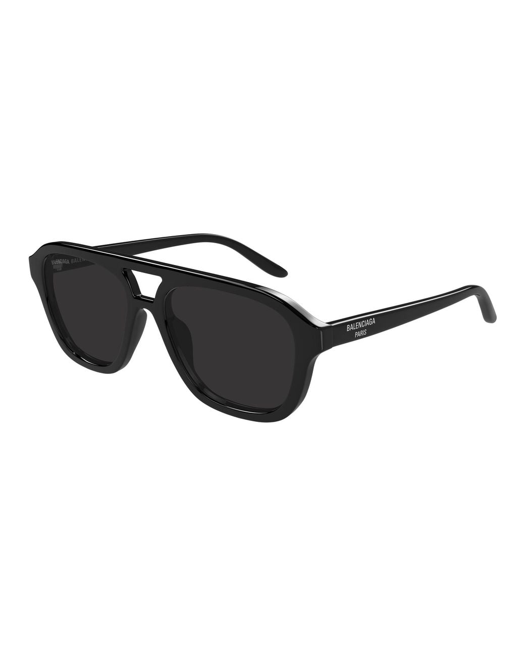 Balenciaga Black Bb0525S 001 Sunglasses Acetate Pilot for men