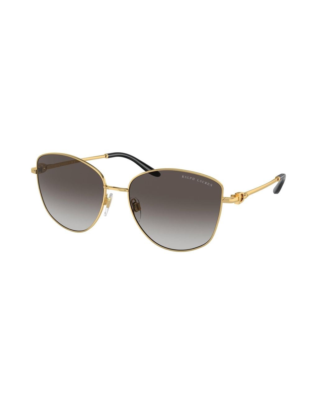 Ralph Lauren Black Rl7079 The Vivienne 90048G Sunglasses Metal Round Normal Shaded