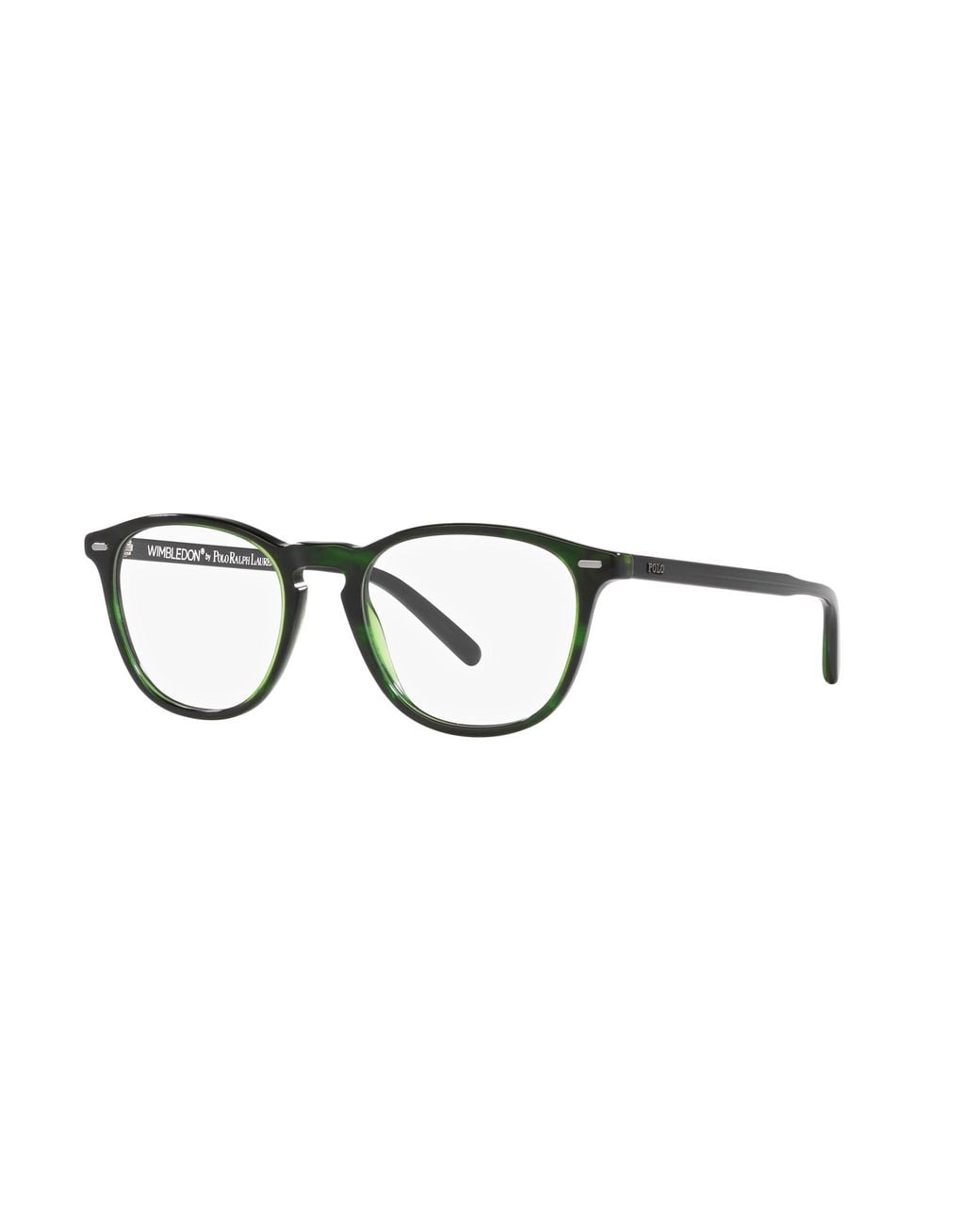 Polo Ralph Lauren Black Ph2247 6080 Optical Frames Acetate Transparent Pillow Normal for men