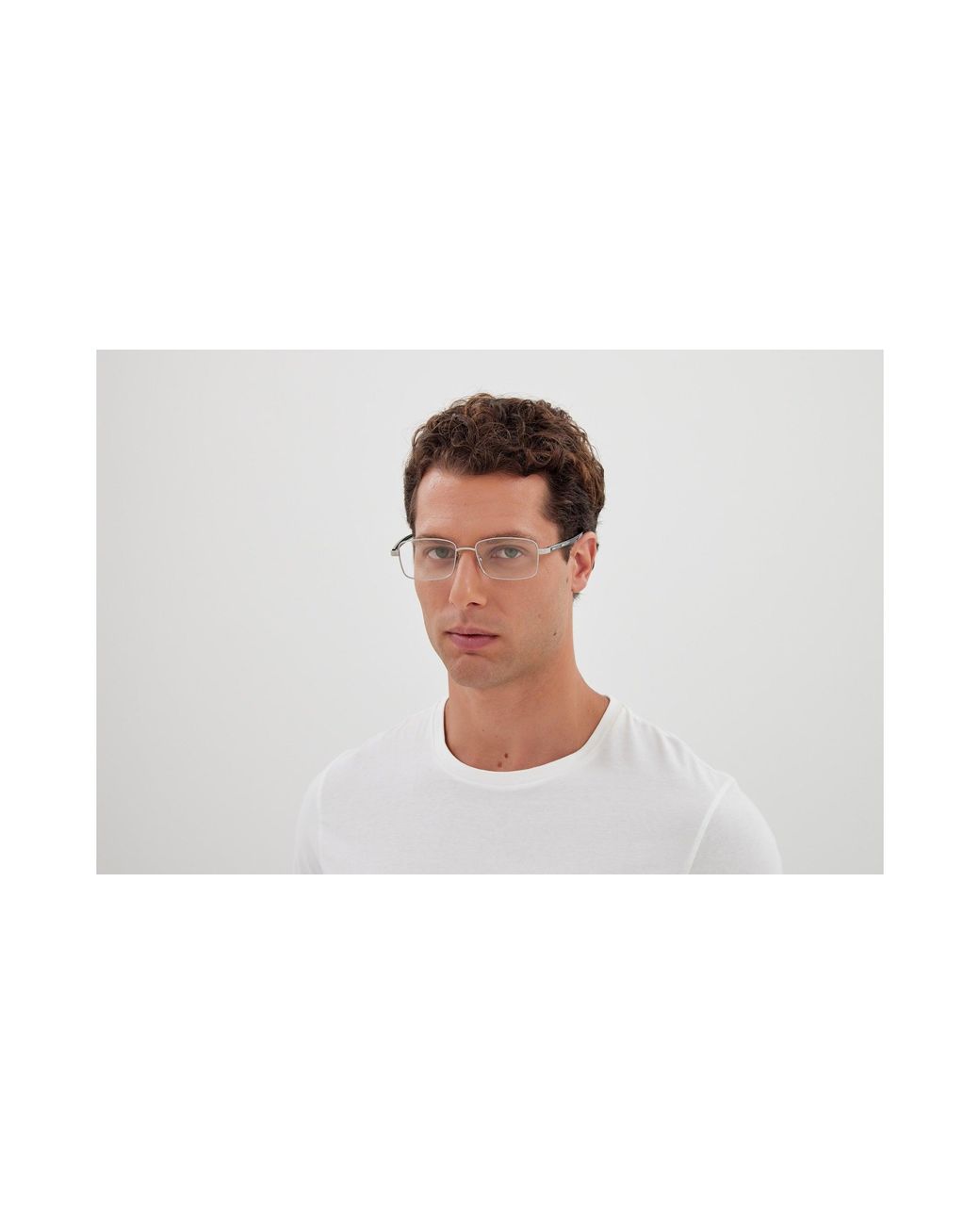 Gucci Black Gg1586O 006 Optical Frames Metal Transparent Squared for men