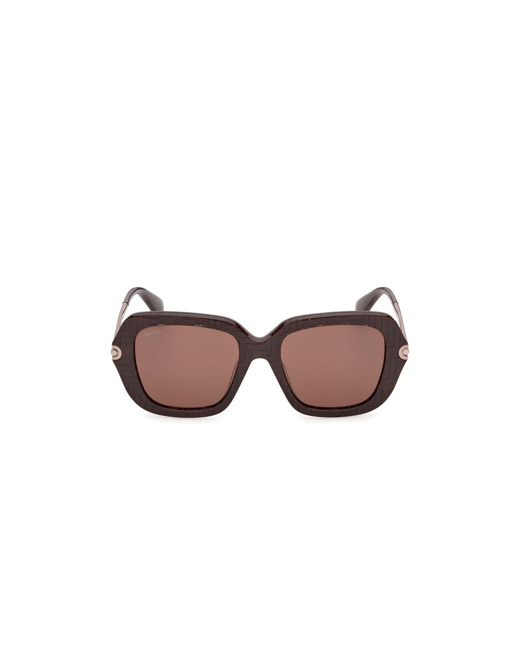 Max Mara Black Mm0213 50E Sunglasses Acetate Butterfly Normal