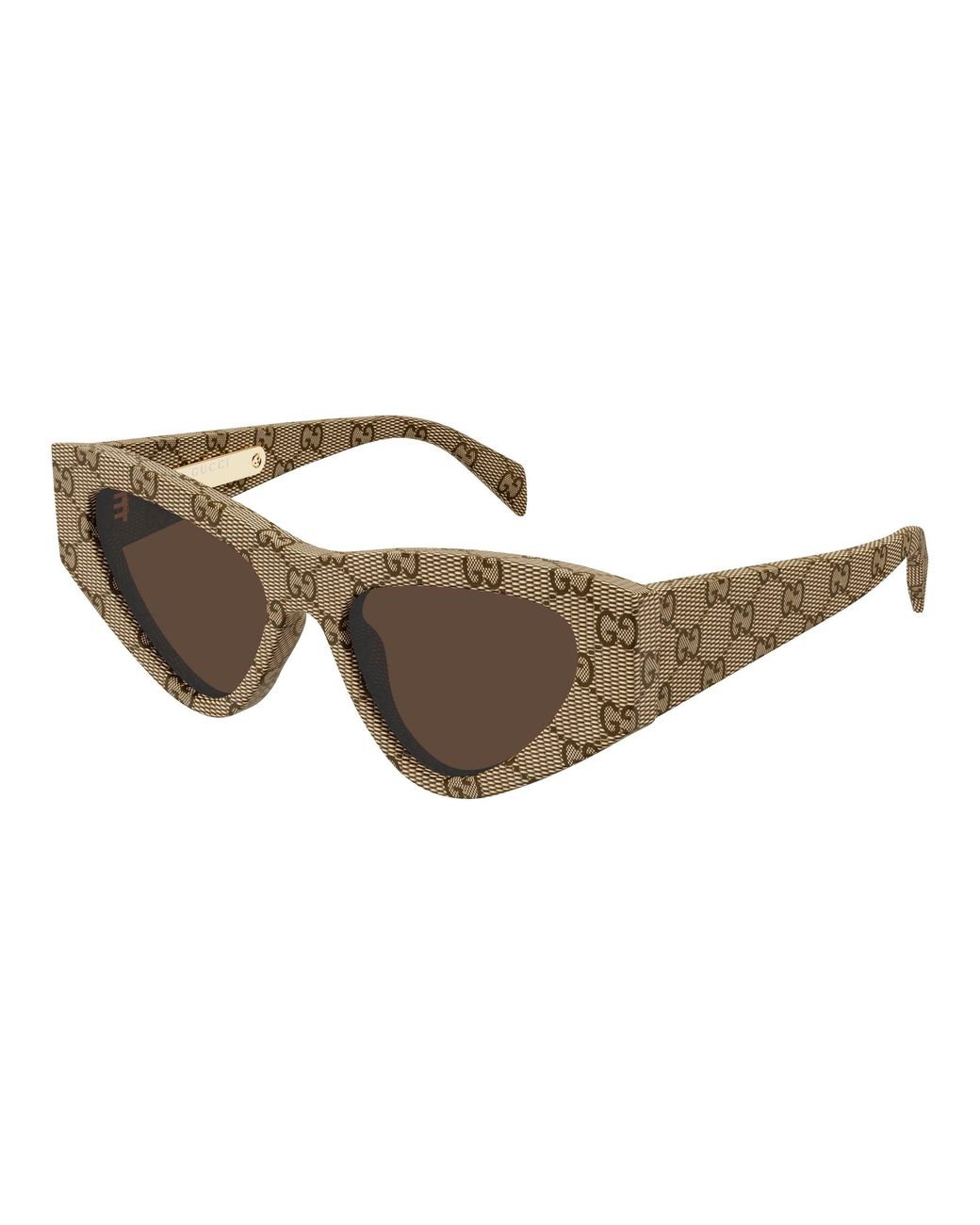 Gucci Black Gg2019S 006 Sunglasses Acetate Cat Eye