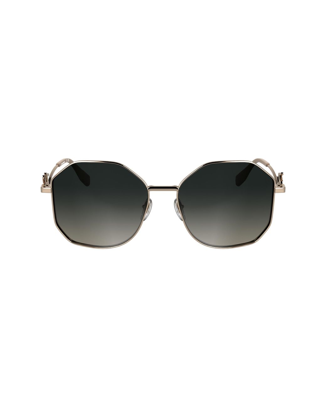 Karl Lagerfeld Black Kl358S 770 Sunglasses Metal Squared Normal