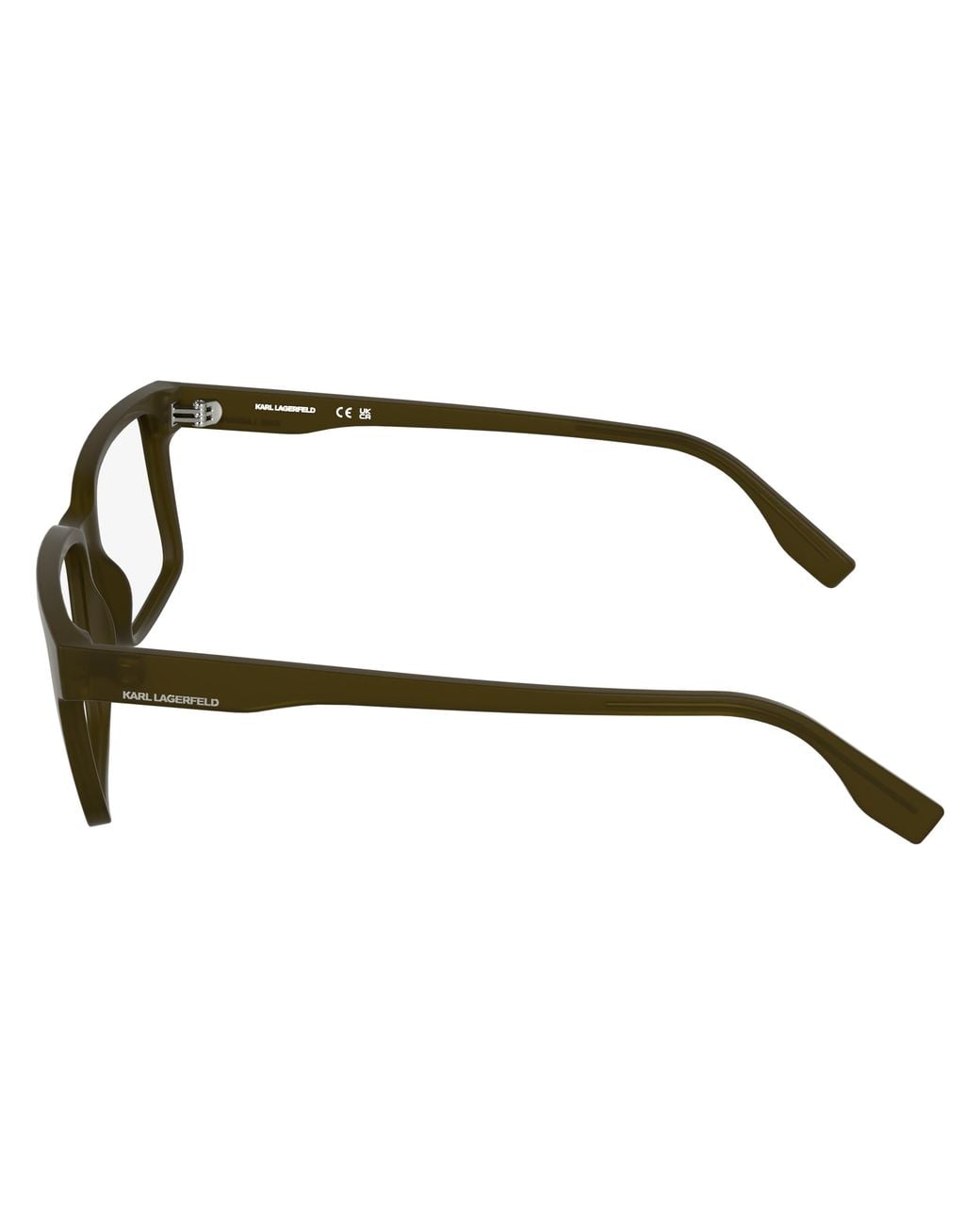Karl Lagerfeld Black Kl6236 002 Optical Frames Bio-Injected Squared Normal for men