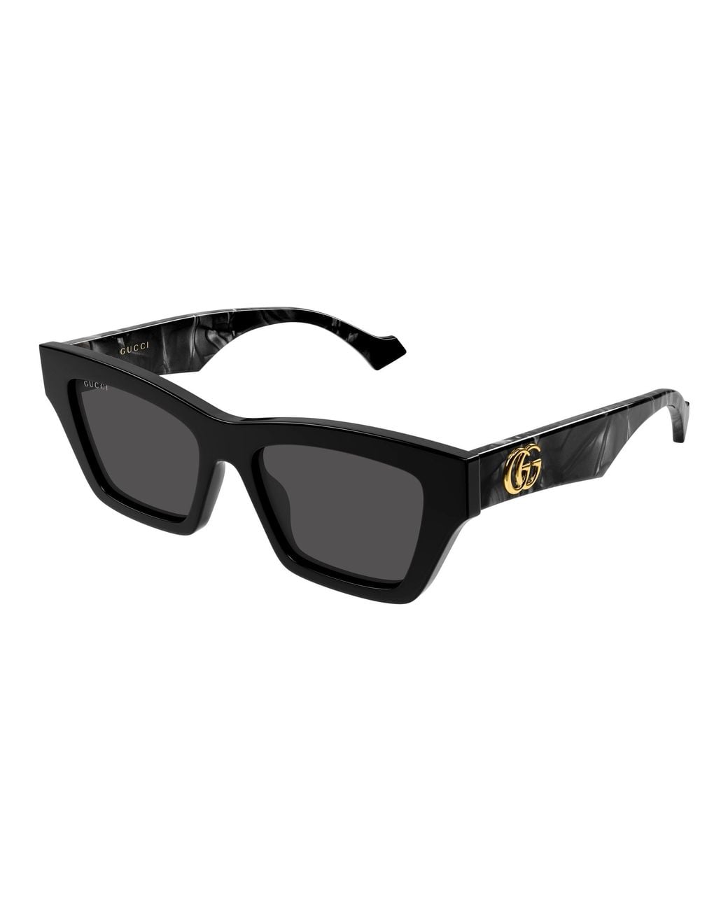 Gucci Black Gg1753S 006 Sunglasses Acetate Cat Eye