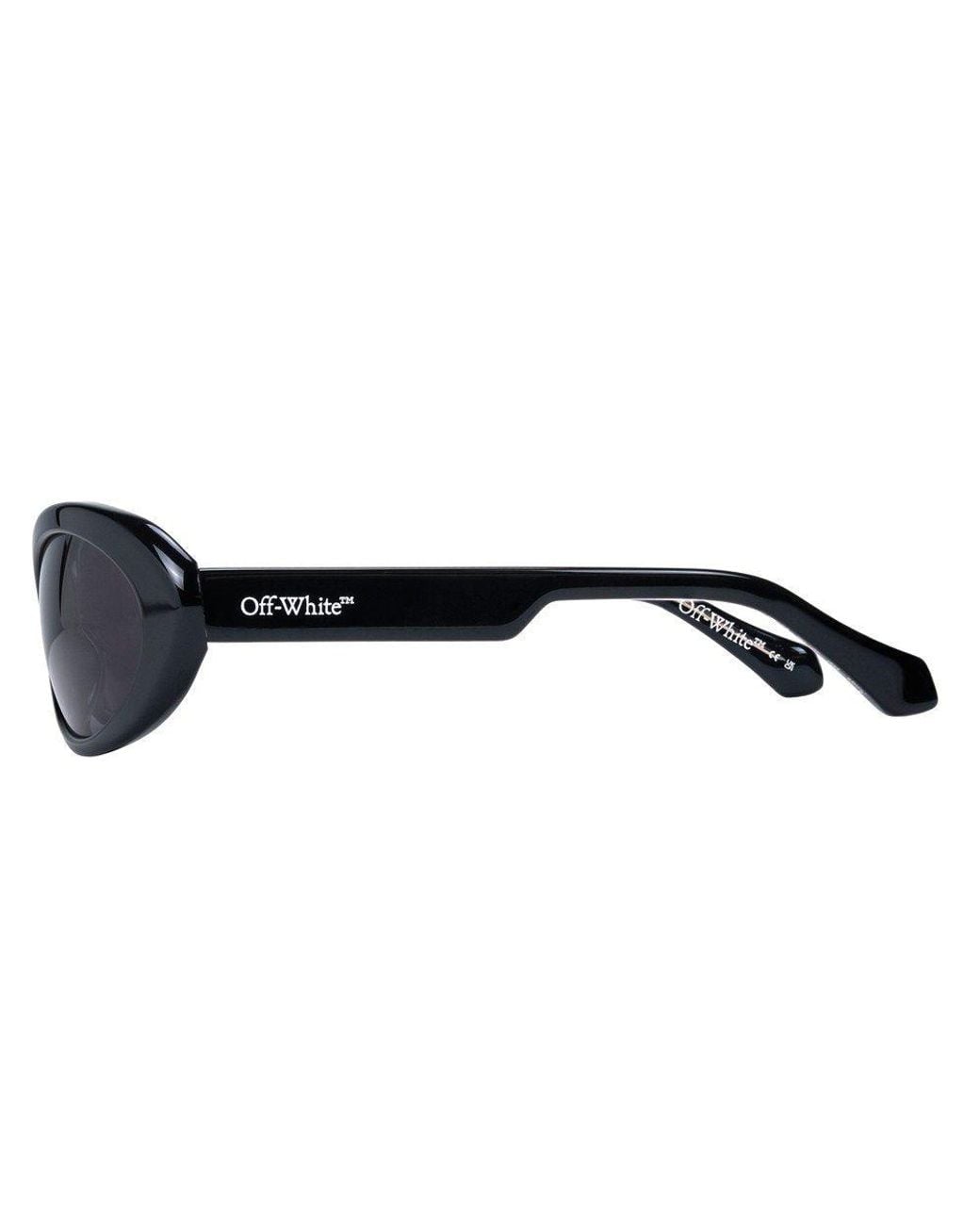 White Gear Blue Rounded Square Off-White c/o Virgil Abloh Ow1063 Hale 091 Sunglasses Acetate Round ...