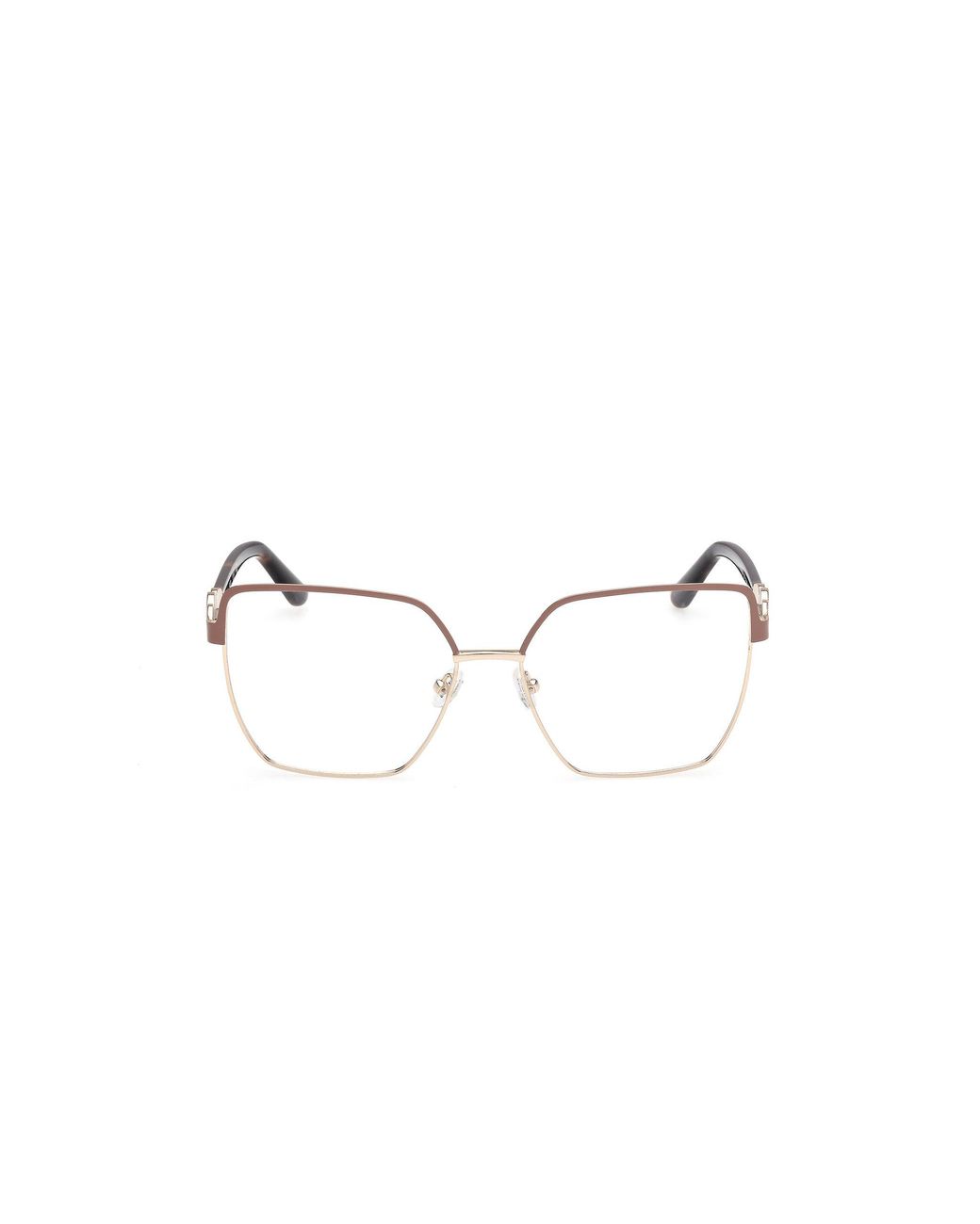 Guess Black Gu50229 058 Optical Frames Metal Squared Normal