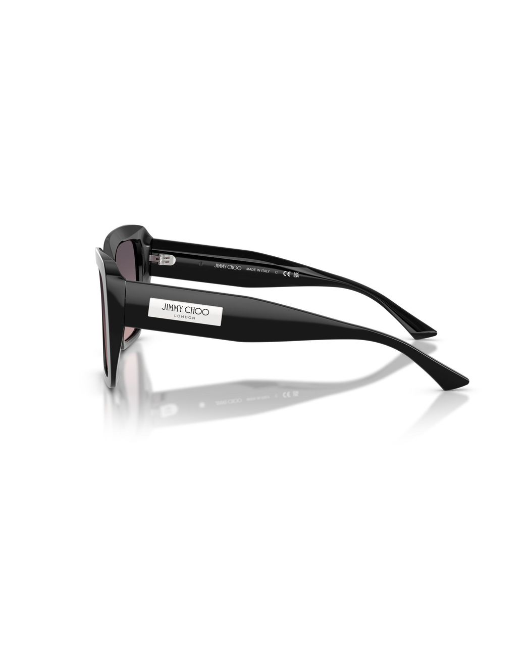 Jimmy Choo Black Jc5042 500046 Sunglasses Acetate Squared Normal Shaded