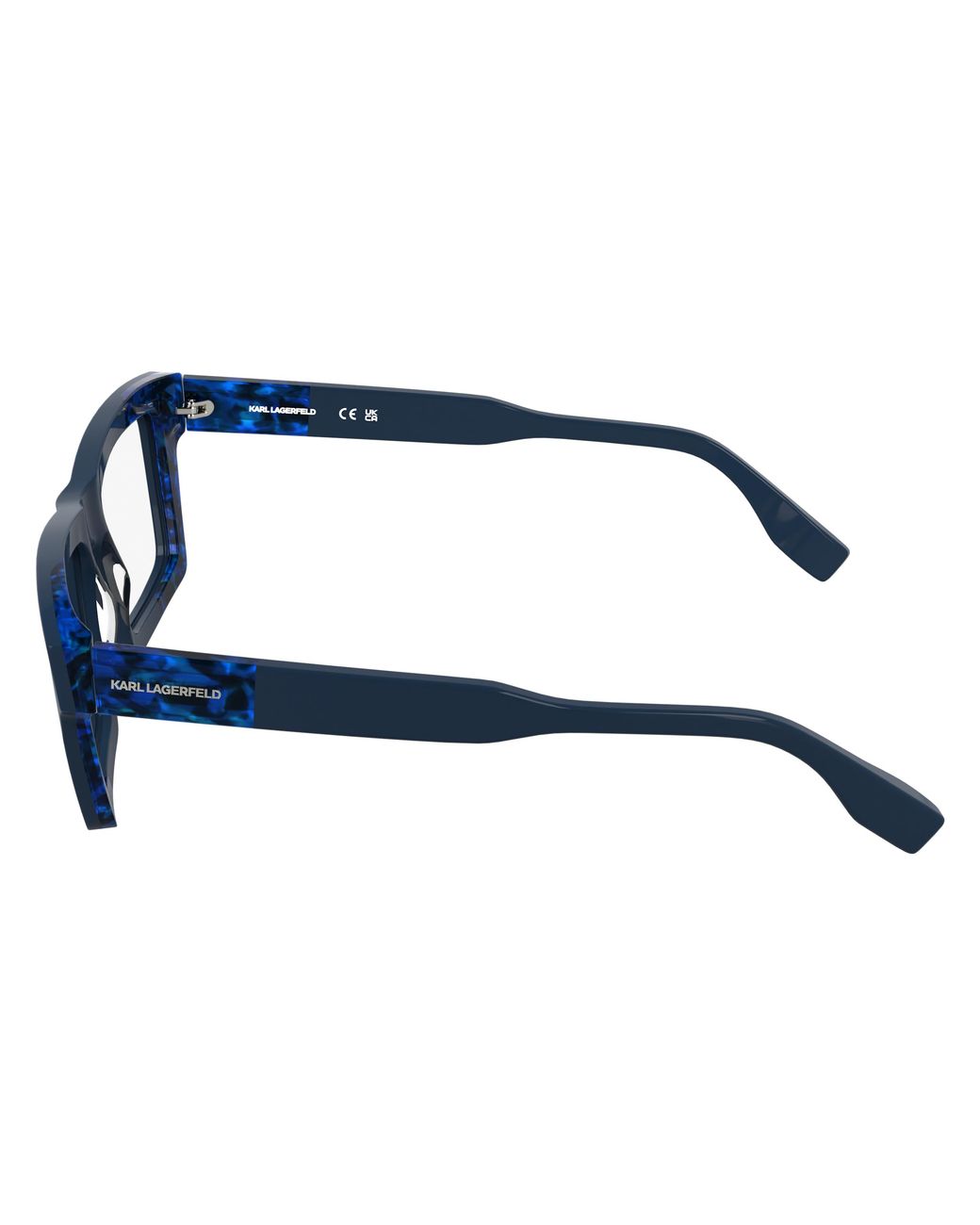 Karl Lagerfeld Black Kl6218 434 Optical Frames Acetate Squared Normal for men