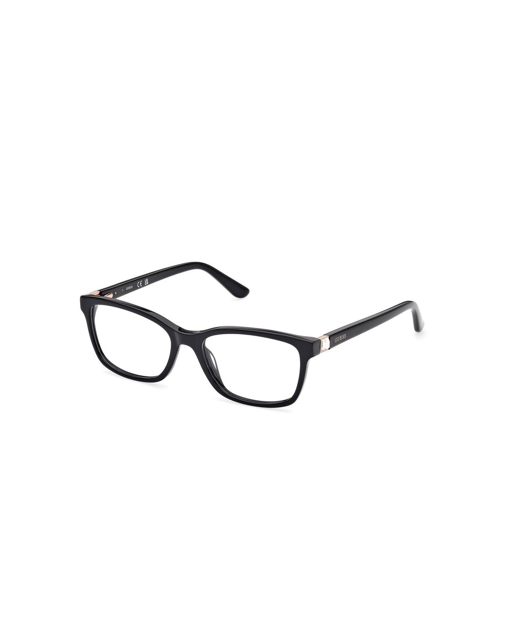 Guess Black Gu50196 001 Optical Frames Acetate Squared Normal
