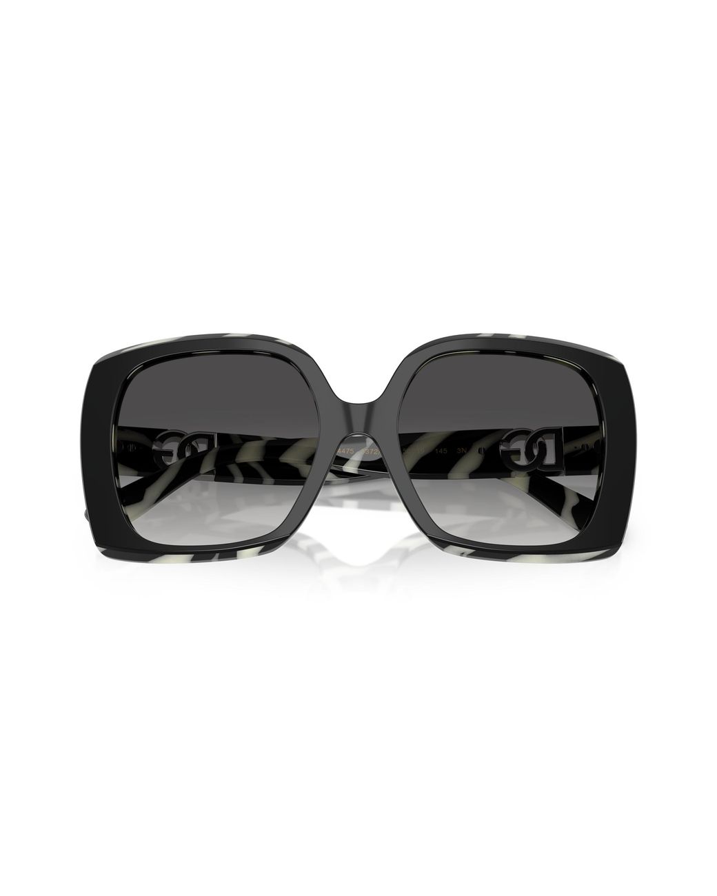 Dolce & Gabbana Black Dg4475 33728G Sunglasses Acetate Squared Normal Shaded