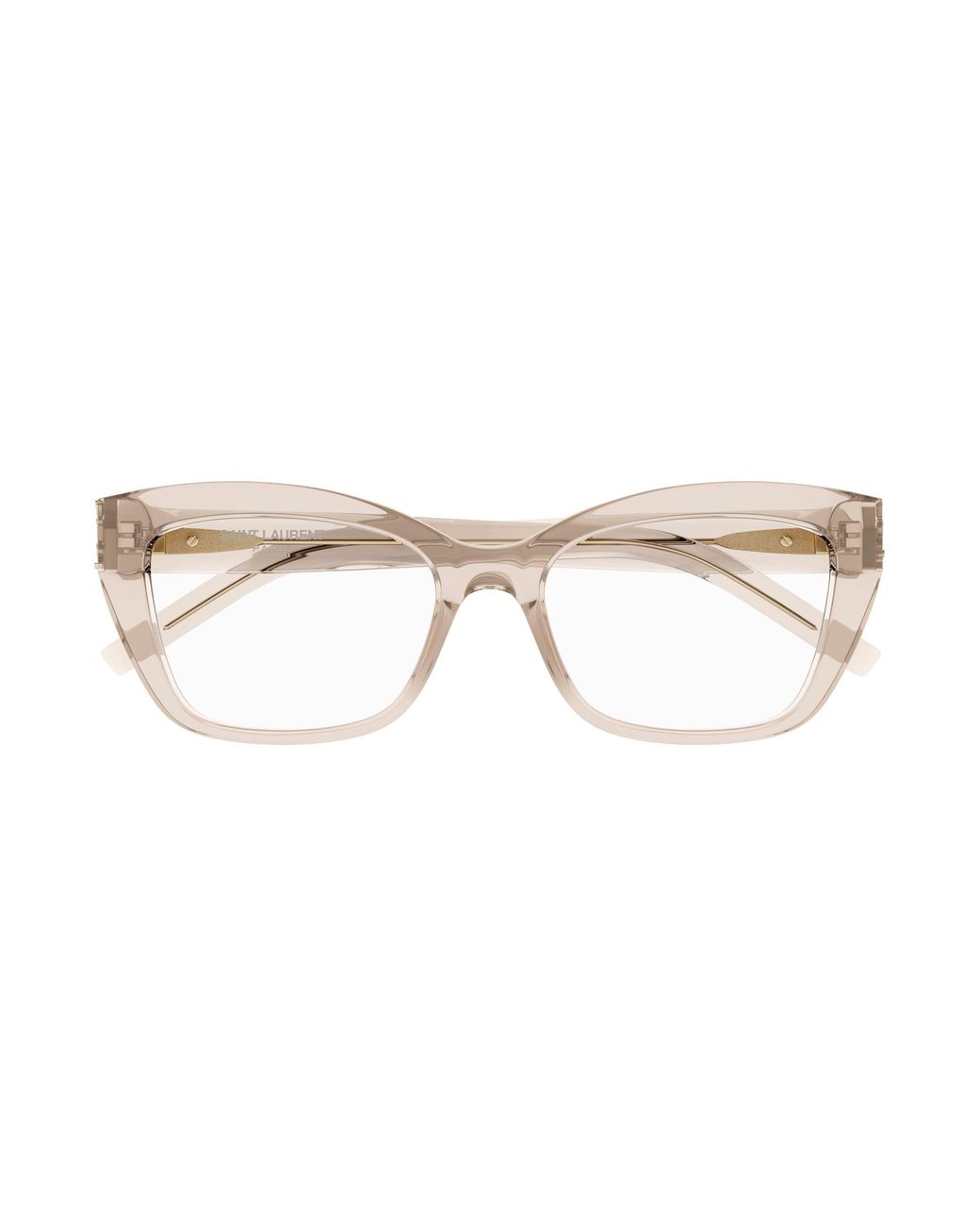 Saint Laurent Black Sl M117 004 Optical Frames Acetate Cat Eye "Antiriflesso"