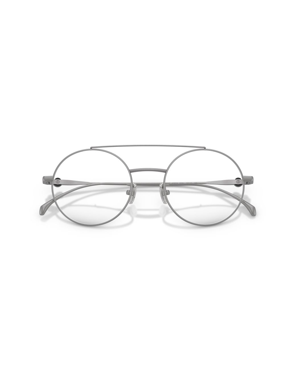 Moncler Black Me1019T 1016 Optical Frames Titanium Transparent Round Normal