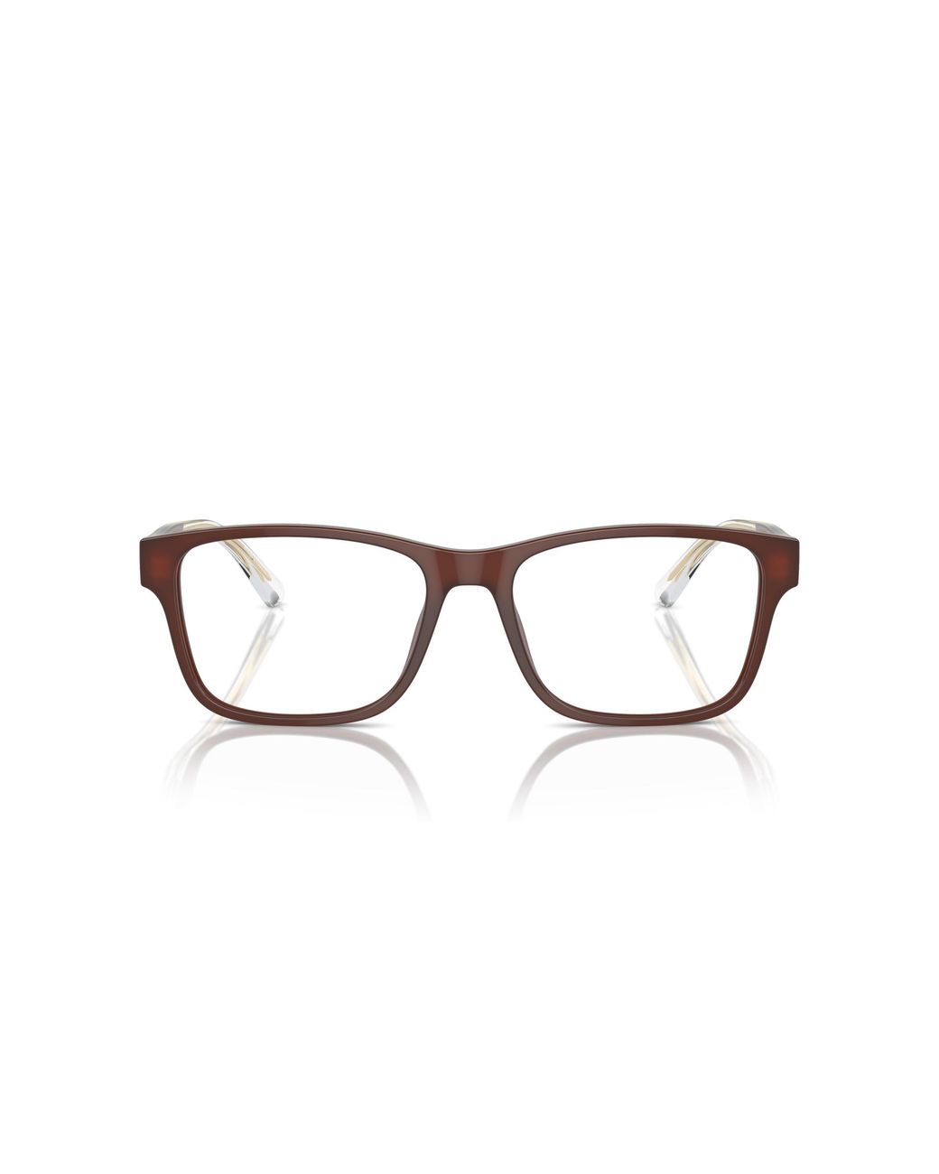 Emporio Armani Black Ea3239 6095 Optical Frames Acetate Squared Normal for men