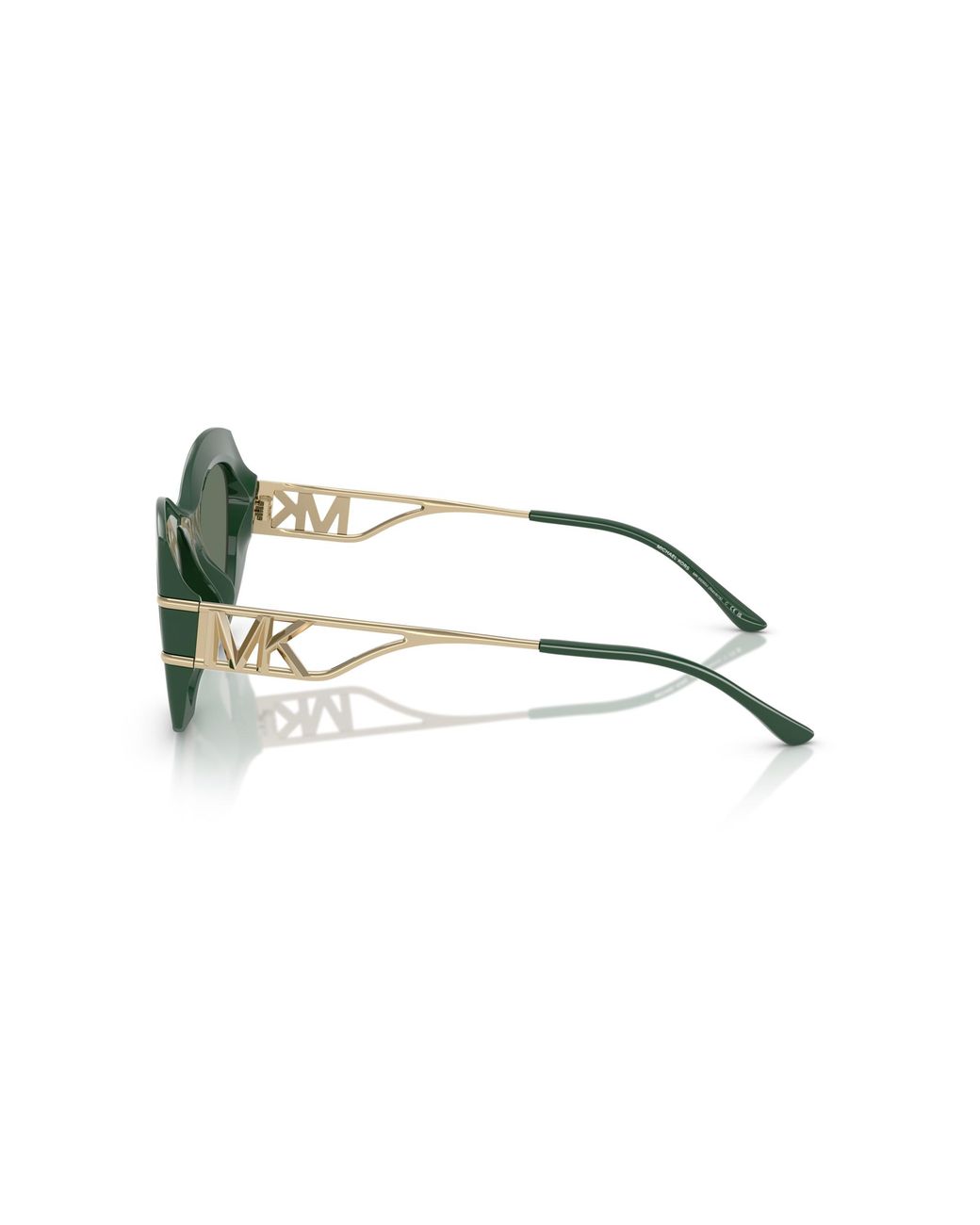 Michael Kors Green Mk2235U Navarra 40063H Sunglasses Injected Geometric Normal