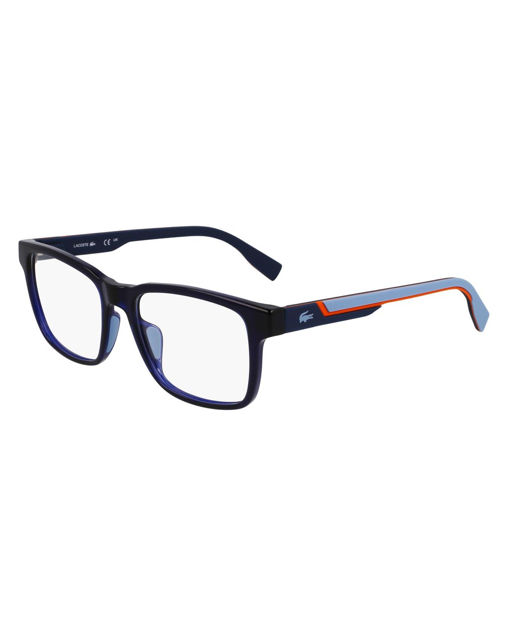 Lacoste Black L2965 410 Optical Frames Bio-Inject Squared Normal for men