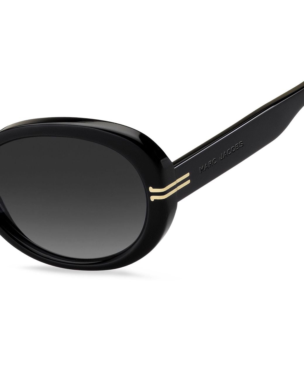 Marc Jacobs Black Mj 1013/S 807/9O Sunglasses Acetate Butterfly Shaded