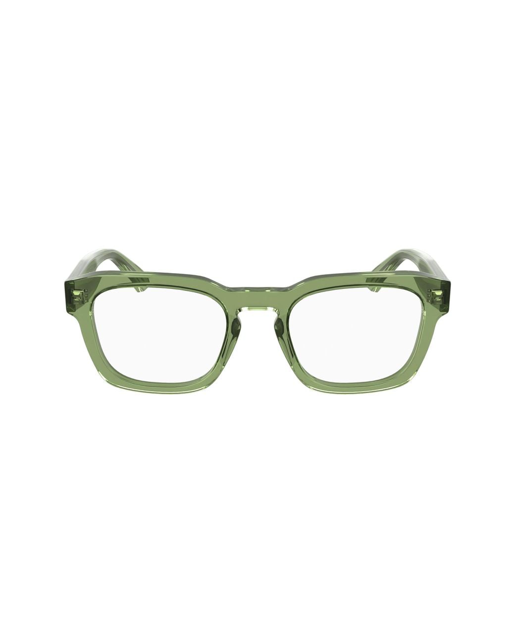 Calvin Klein Green Ckj25610 305 Optical Frames Acetate Squared Normal for men