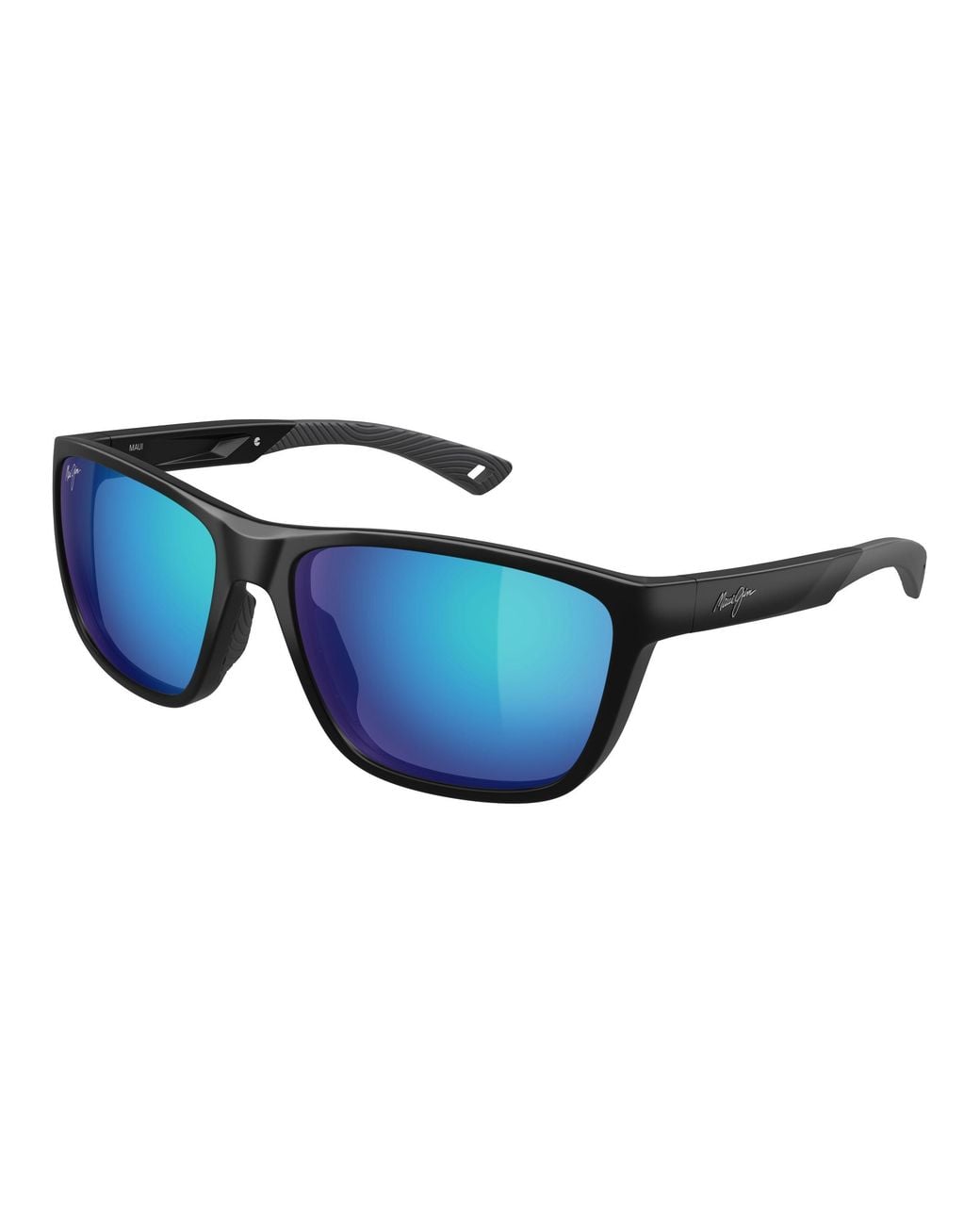 Maui Jim Black Mj0367S 002 Sunglasses Bio-Injected Squared for men