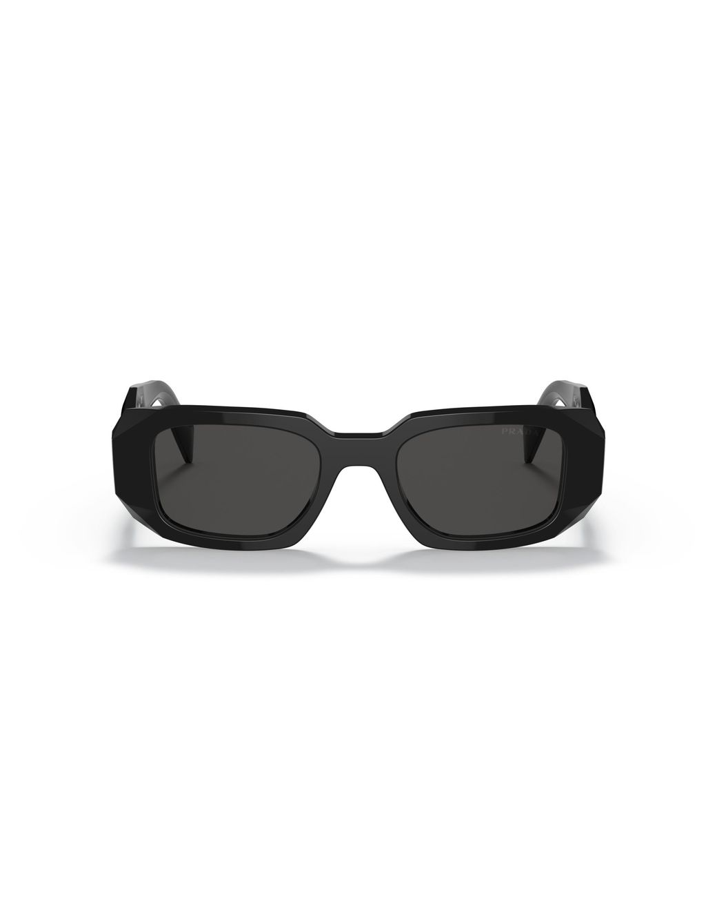 Prada Black Pr 17Ws 1Ab5S0 Sunglasses Acetate Squared Normal