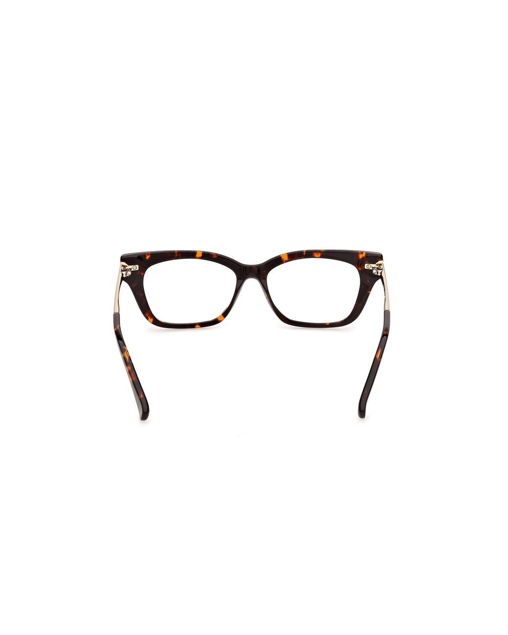 Max Mara Black Mm5253 52 Optical Frames Acetate Squared Normal