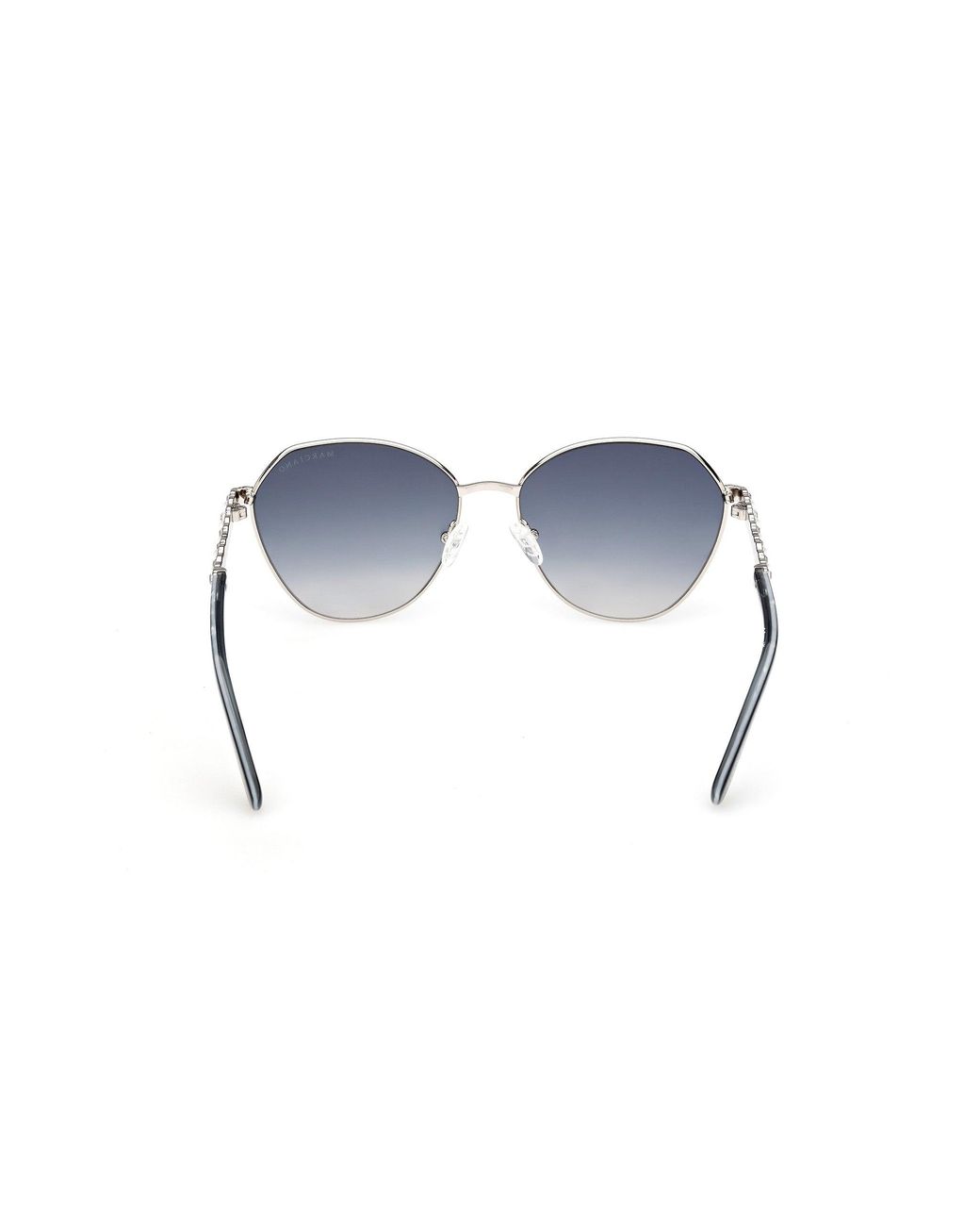 Guess Black Gm00036 10W Sunglasses Metal Round Normal