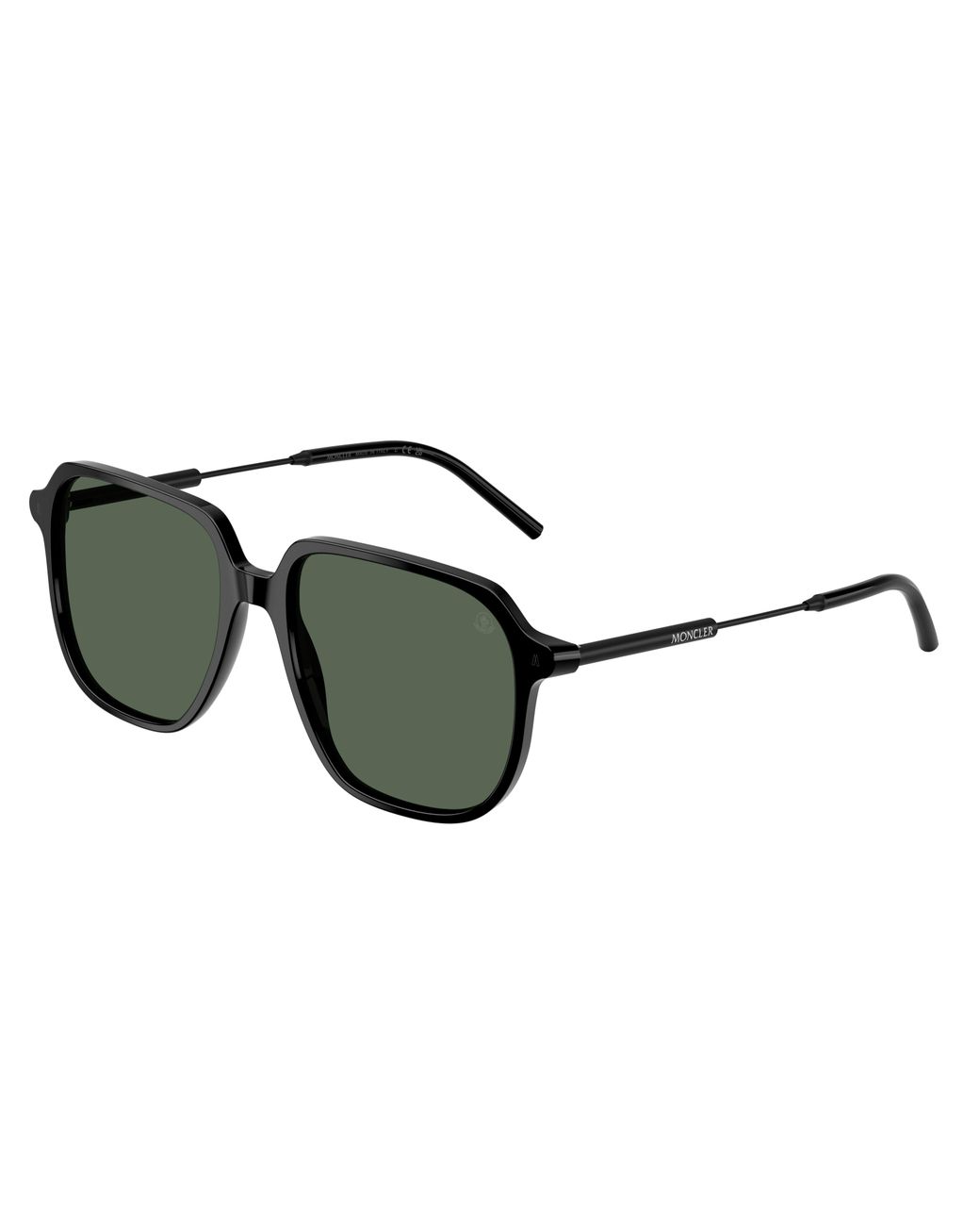 Moncler Black Me6010 Cylin 300171 Sunglasses Acetate Pilot Normal