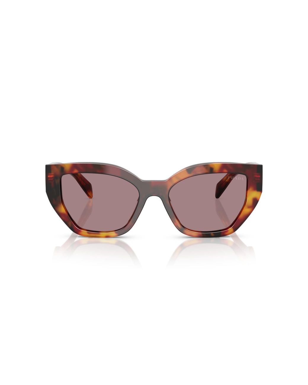 Prada Black Pr A09S 22A20I Sunglasses Acetate Butterfly Normal
