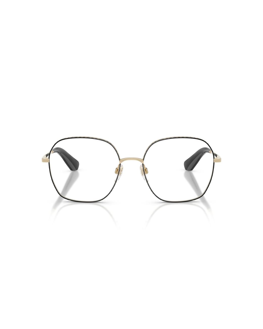Burberry Black Be1399 1326 Optical Frames Metal Transparent Squared Normal