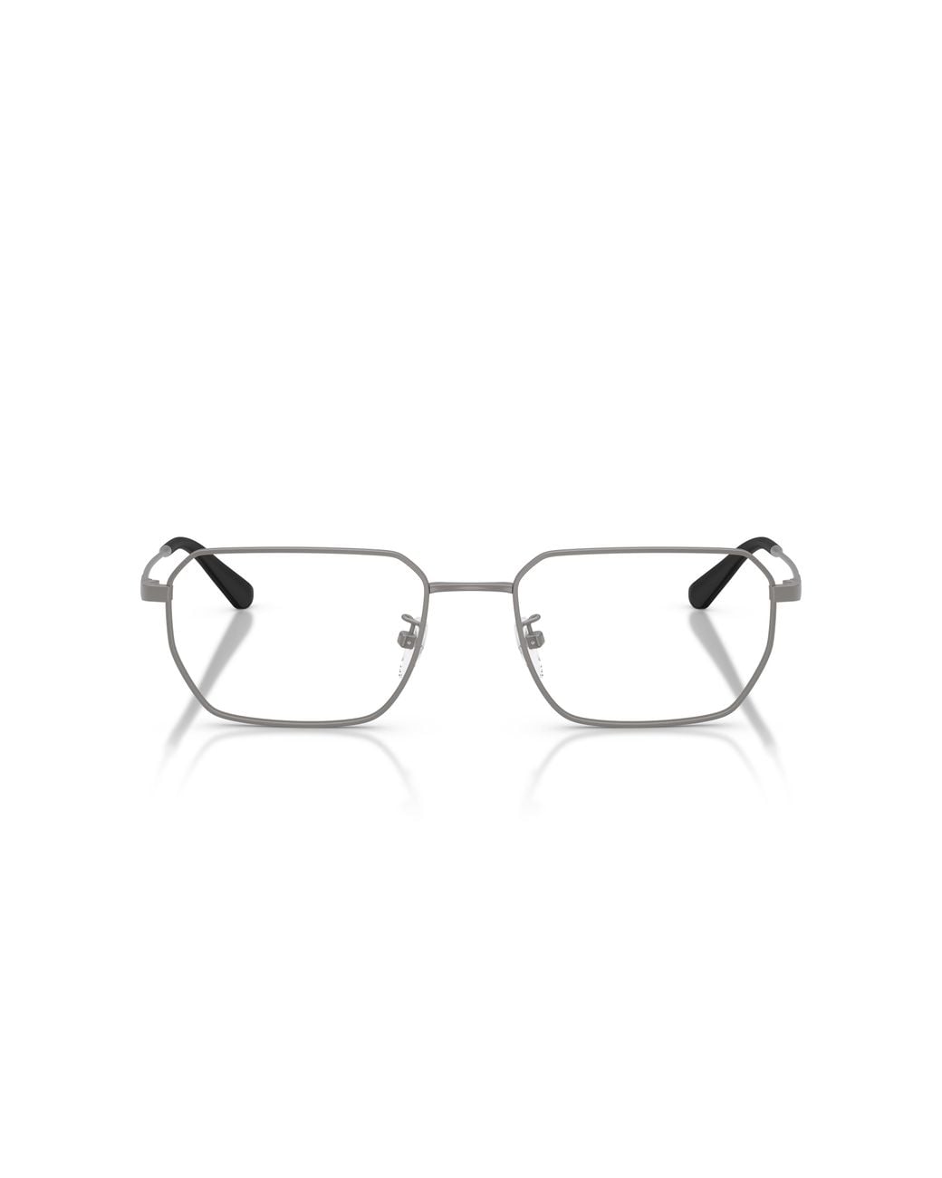 Emporio Armani Black Ea1187Td 3003 Optical Frames Titanium Transparent Round Normal for men