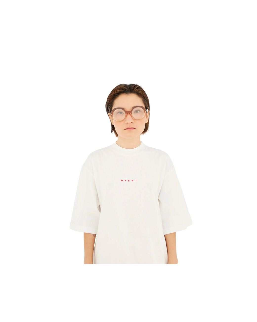Marni Black Ibr Eobilo Faded Optical Frames Acetate Round