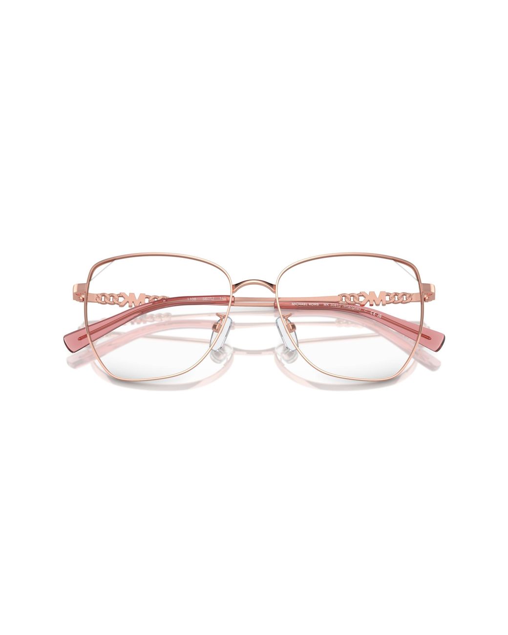 Michael Kors Black Mk3081D Shanghai 1108 Optical Frames Metal Transparent Cat Eye Normal