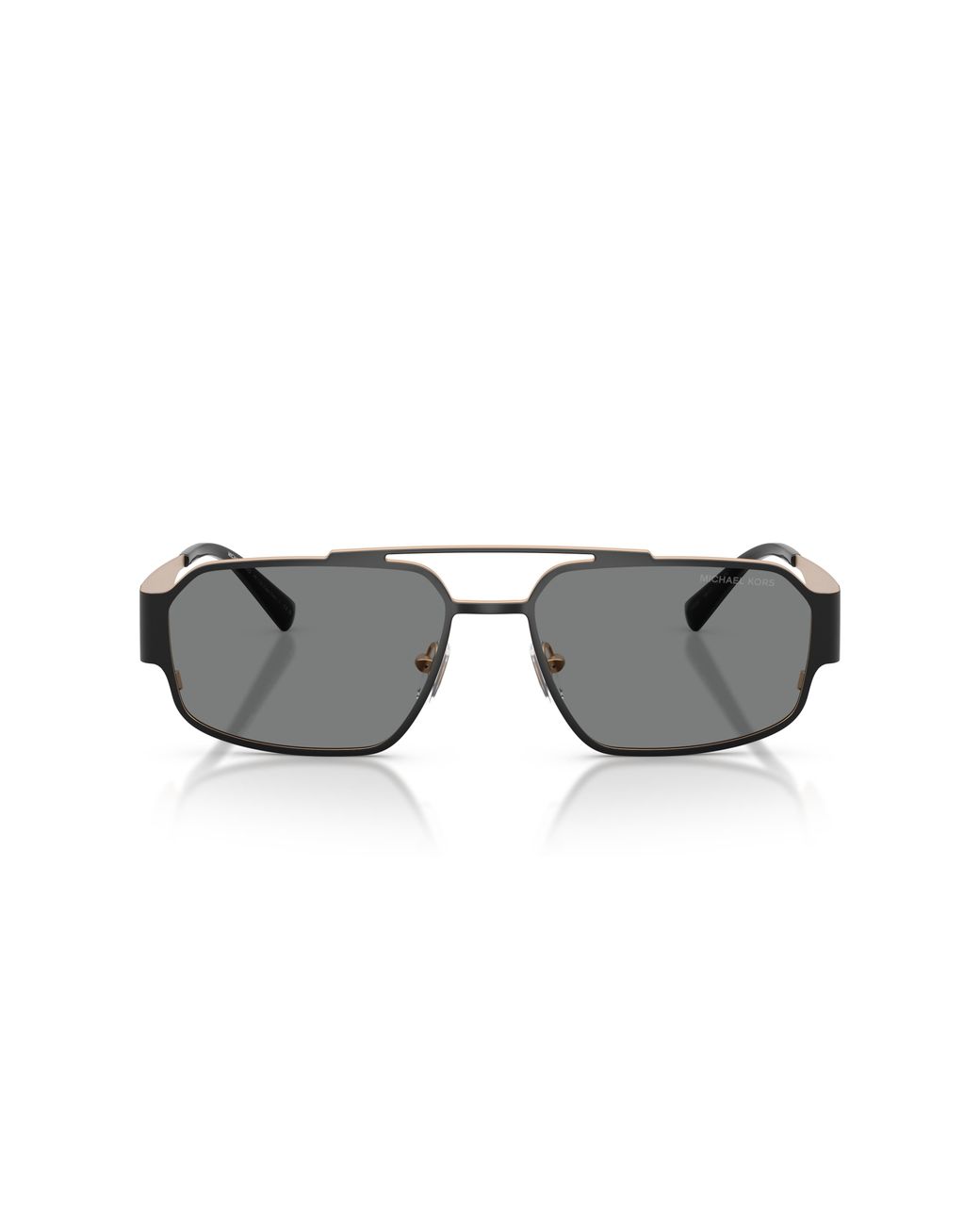 Michael Kors Black Mk1182 Cape Town 100587 Sunglasses Metal Squared Normal for men