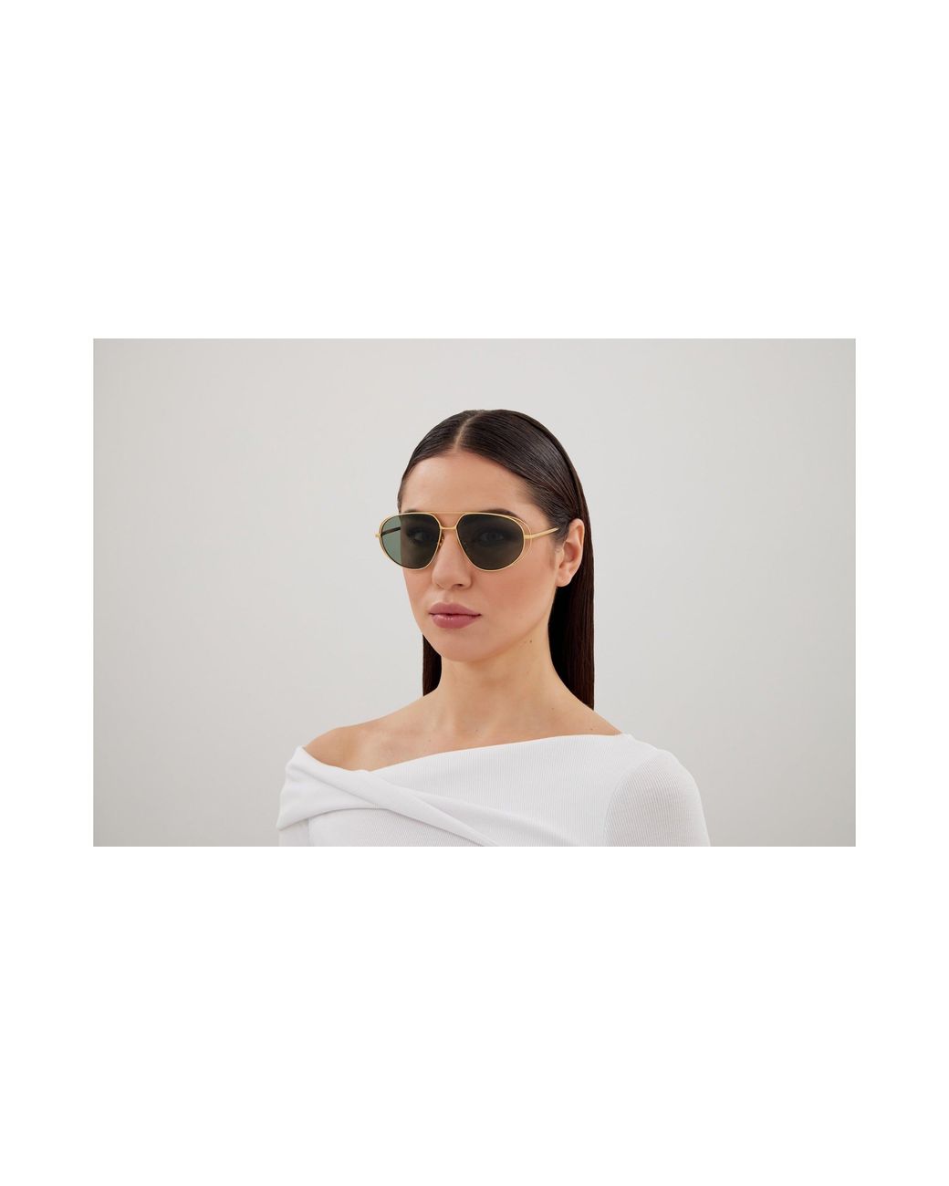 Bottega Veneta Black Bv1344S 001 Sunglasses Metal Pilot