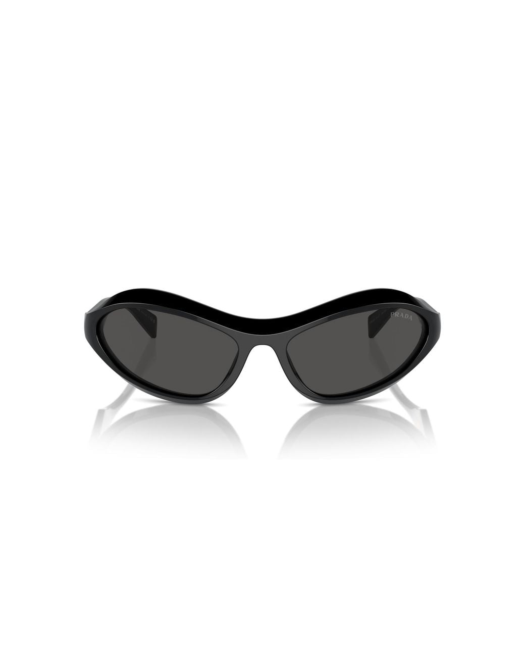 Prada Black Pr A20S 16K5S0 Sunglasses Acetate Geometric Normal