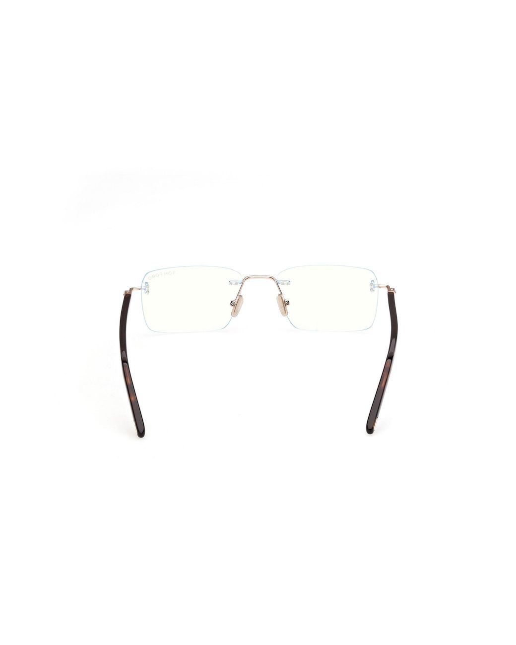 Tom Ford Black Ft6210-B 28 Optical Frames Metal Squared Normal for men