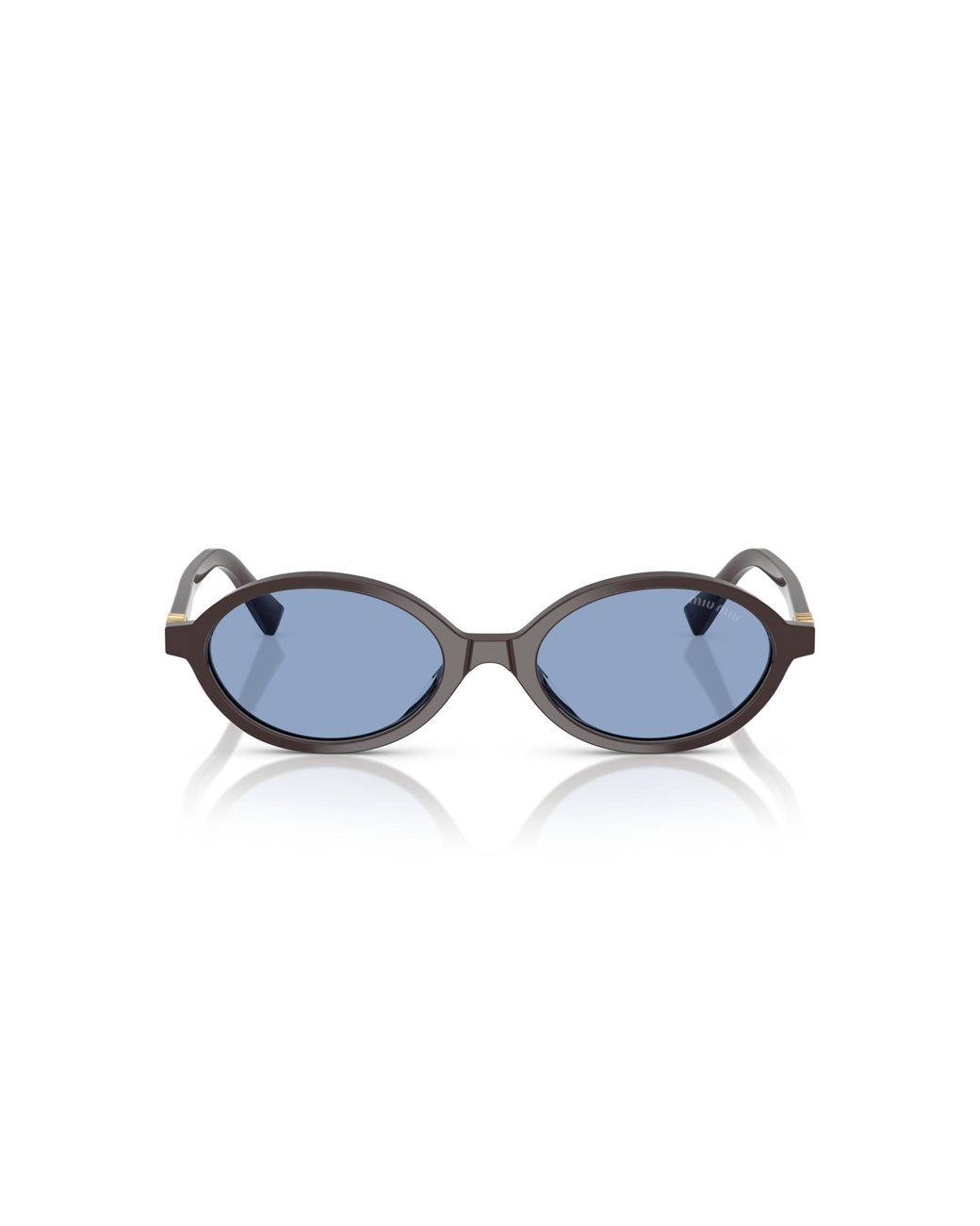 Miu Miu Black Mu 04Zs 22C60O Sunglasses Acetate Round Normal