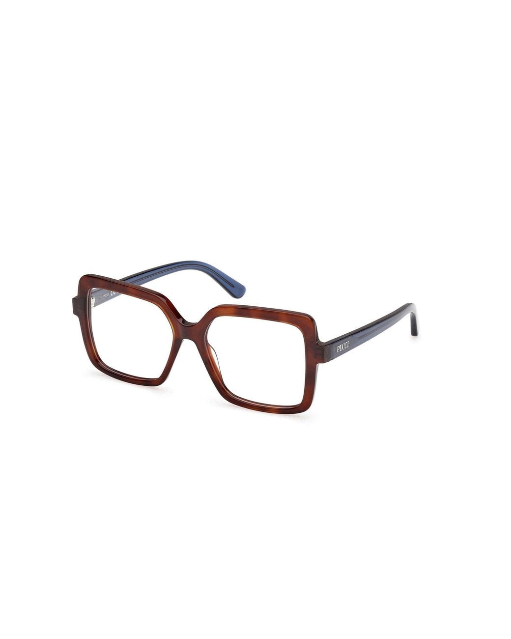 Emilio Pucci Black Ep5265 053 Optical Frames Acetate Squared Normal